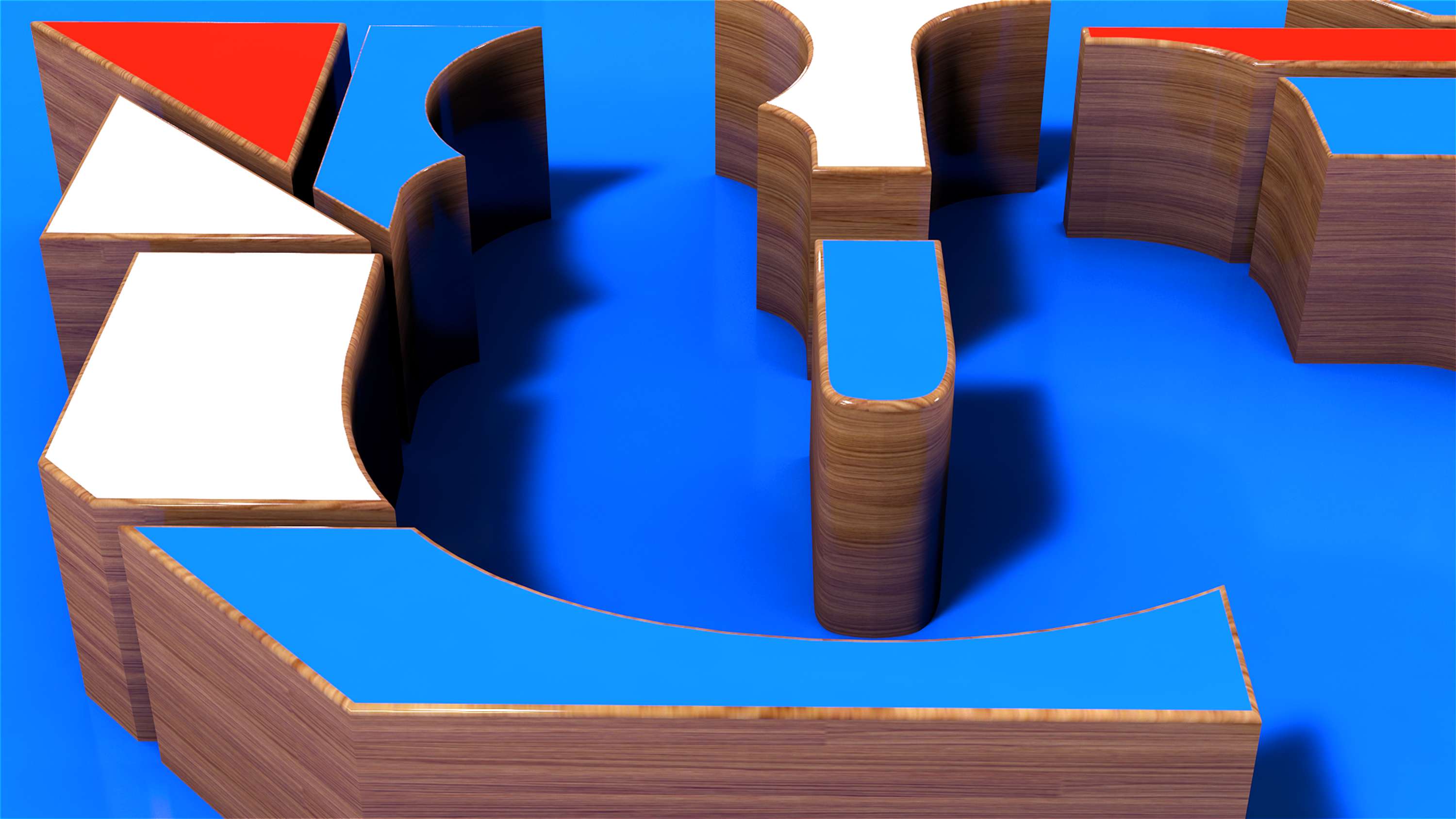 'Puzzle Play!' - ITV Creates Motion Design Ident by Lewis Webster