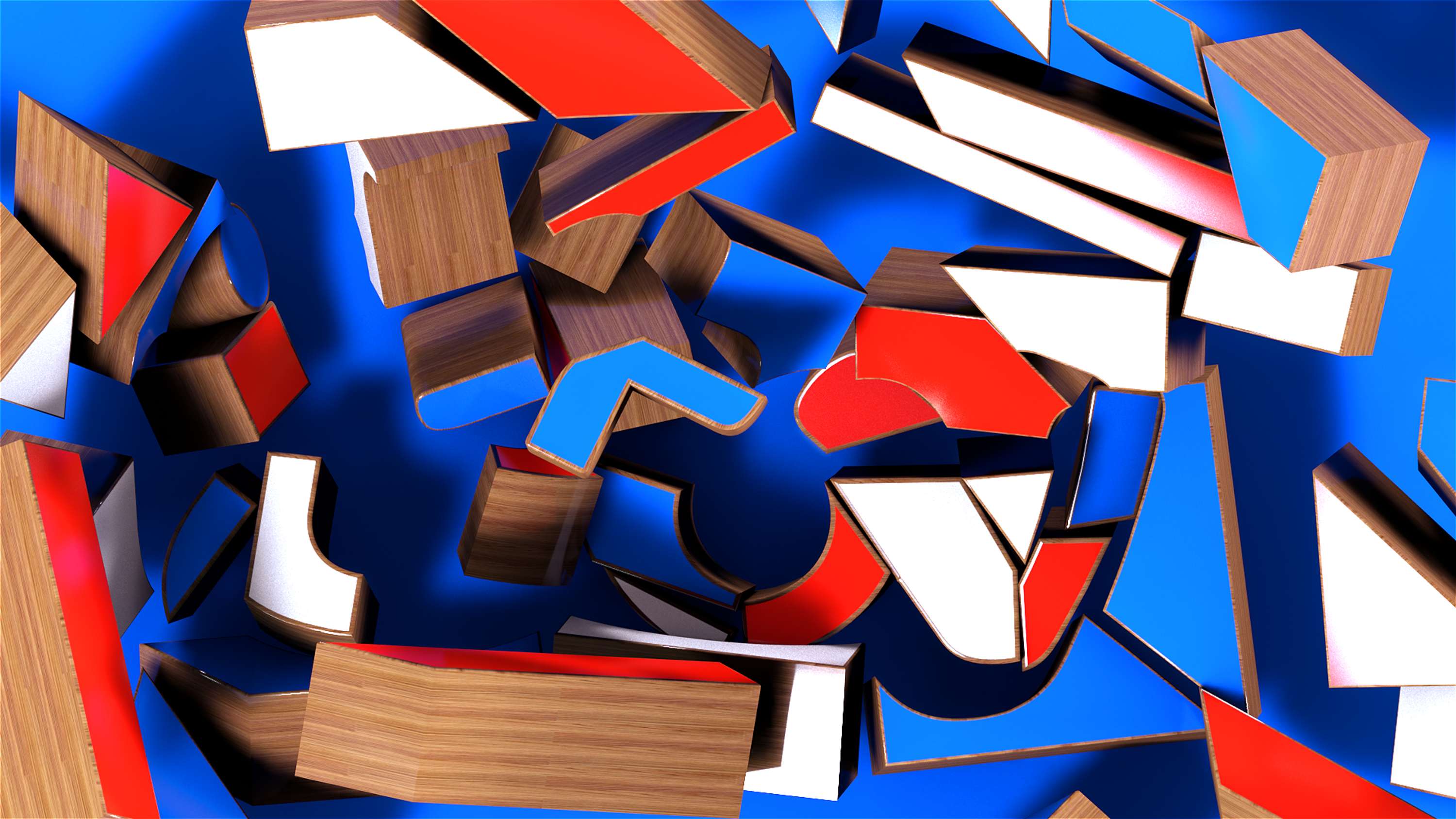 'Puzzle Play!' - ITV Creates Motion Design Ident by Lewis Webster