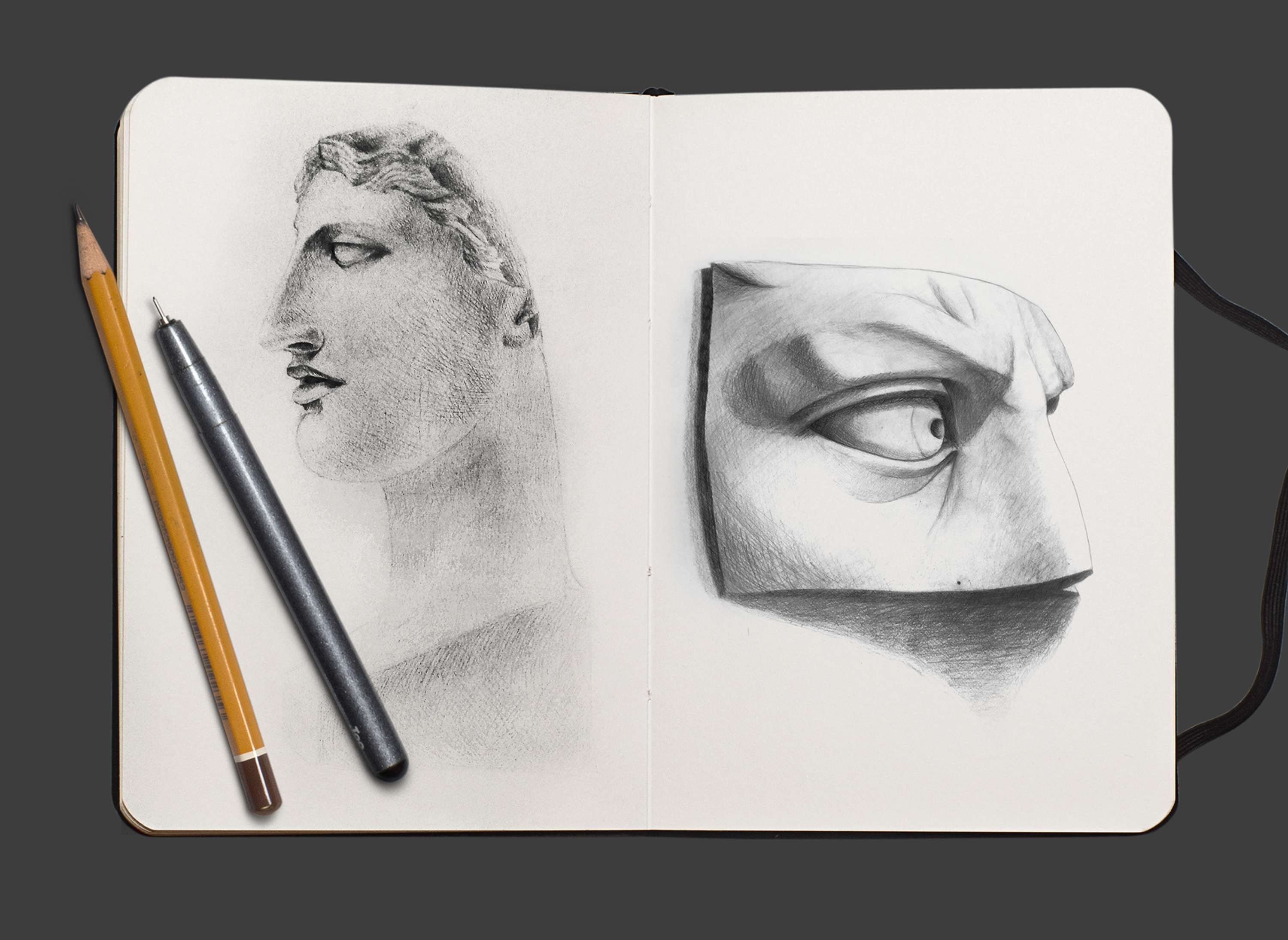 Drawings by Evelina Ulickaite
