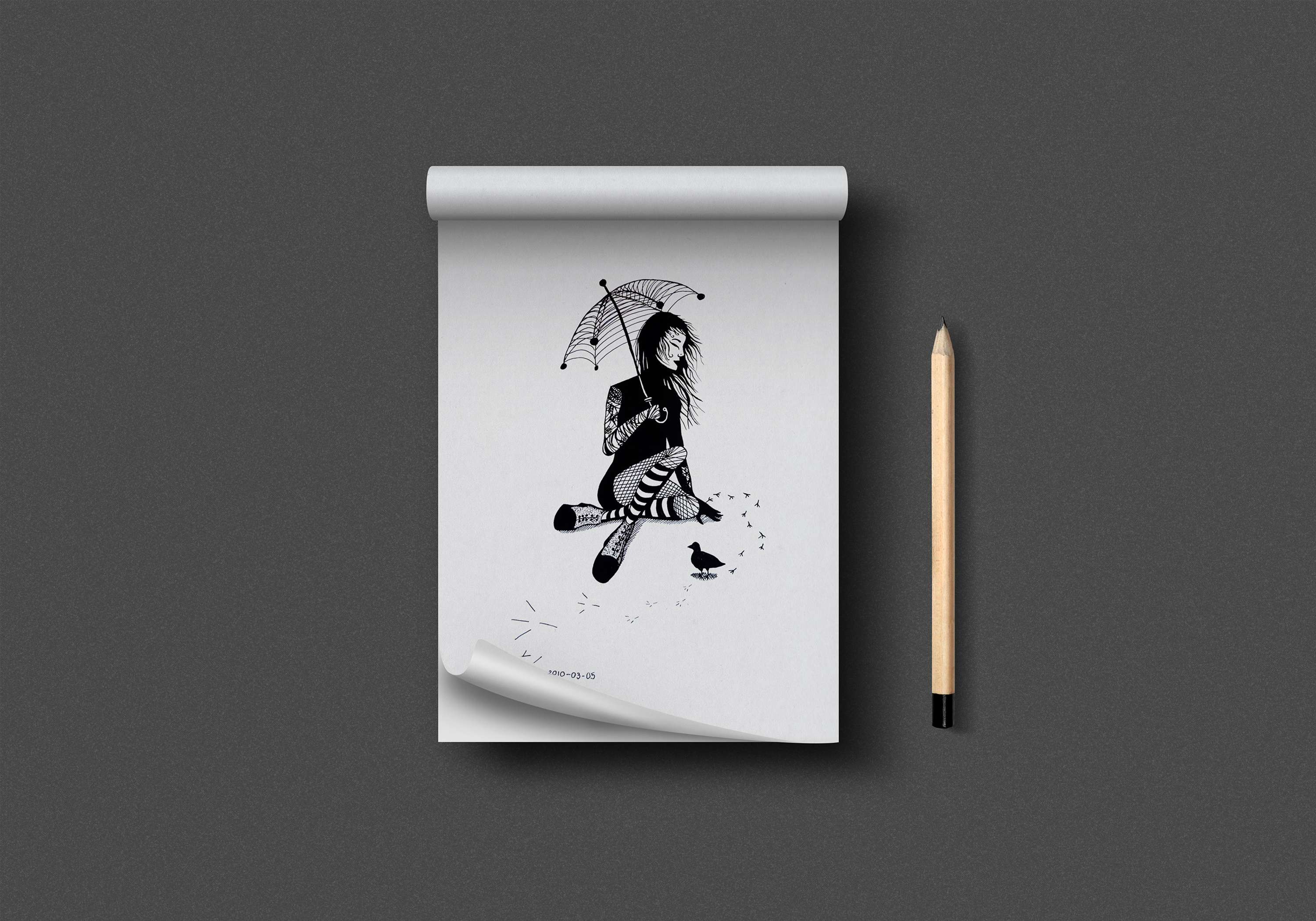 Drawings by Evelina Ulickaite