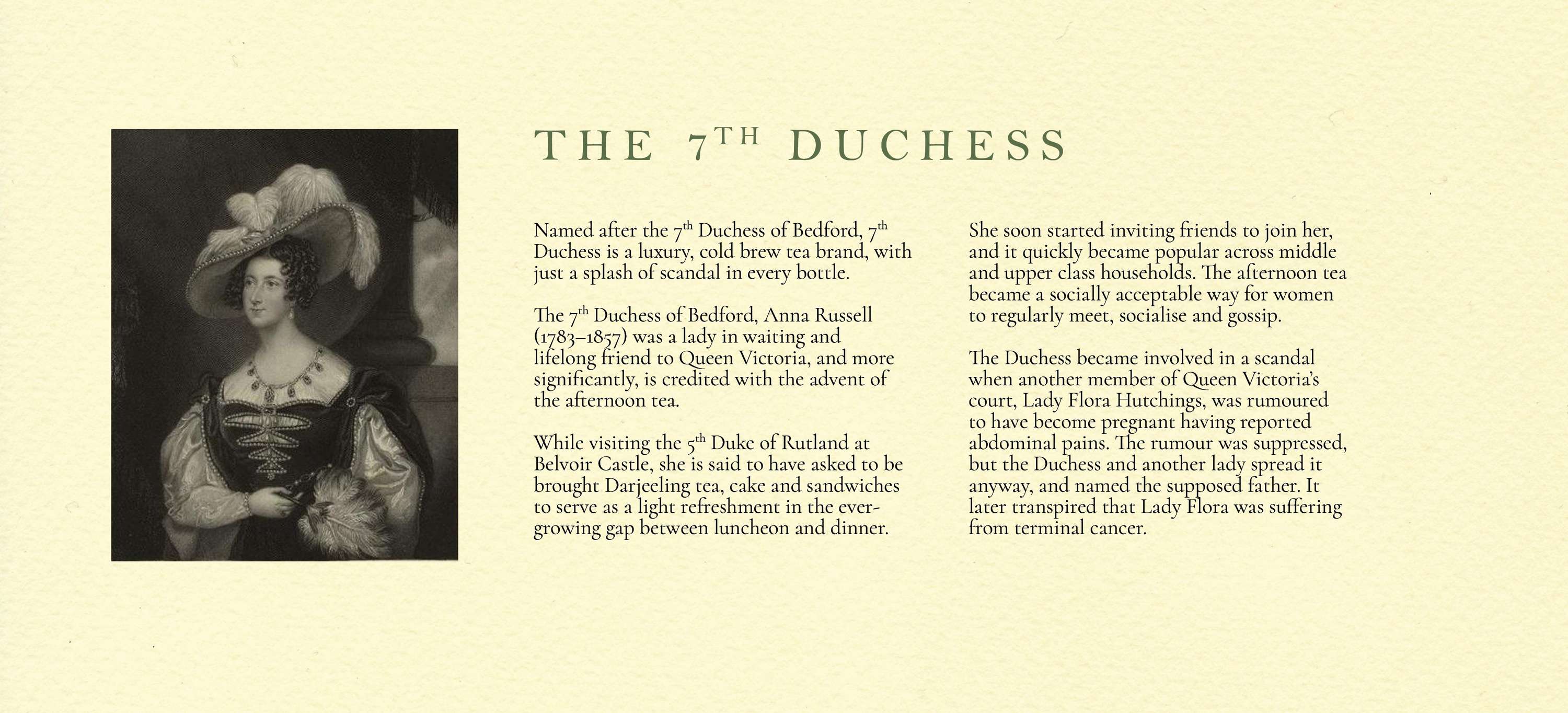 7th Duchess by Rebecca Green