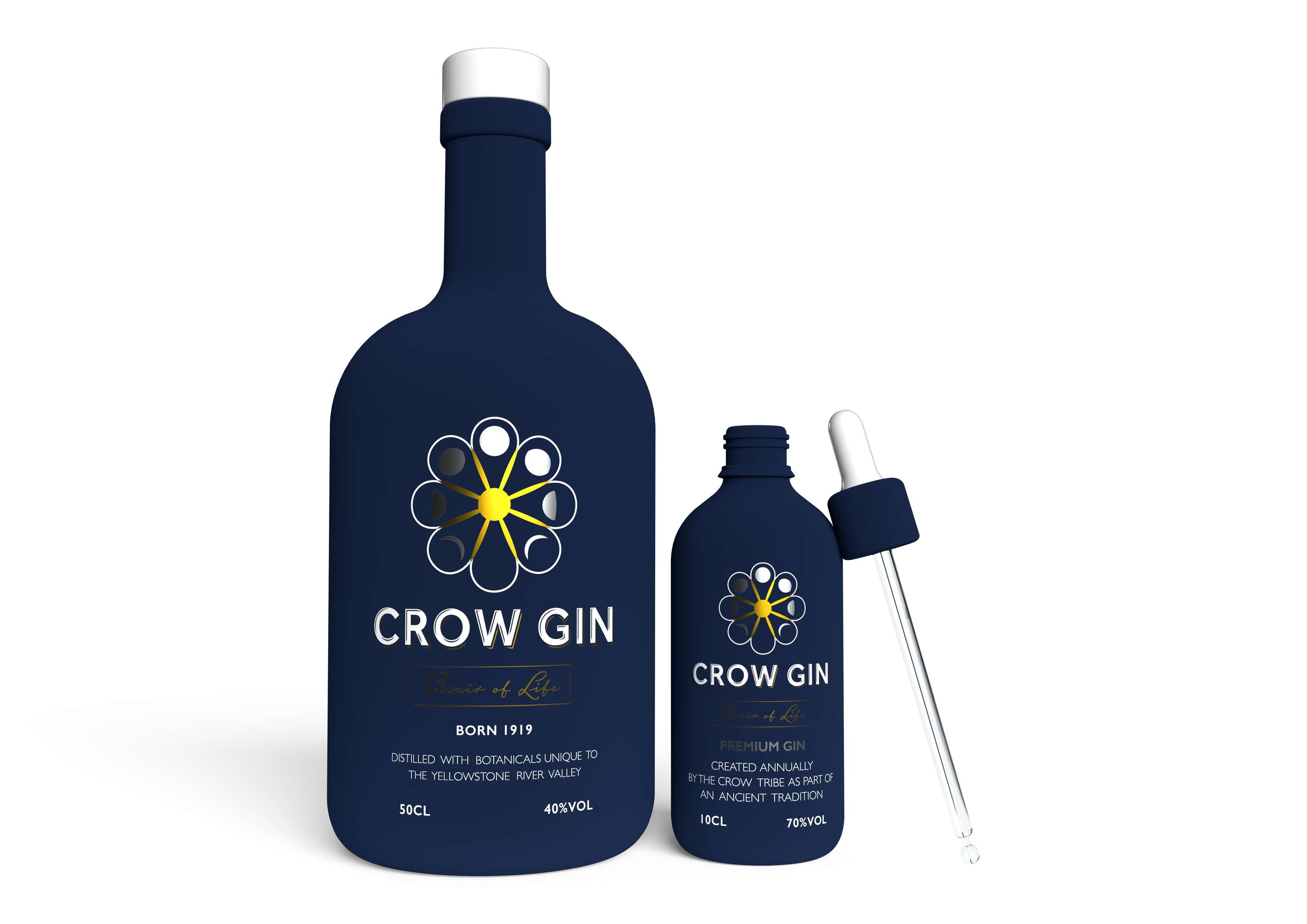 Crow Gin by Laura Carr