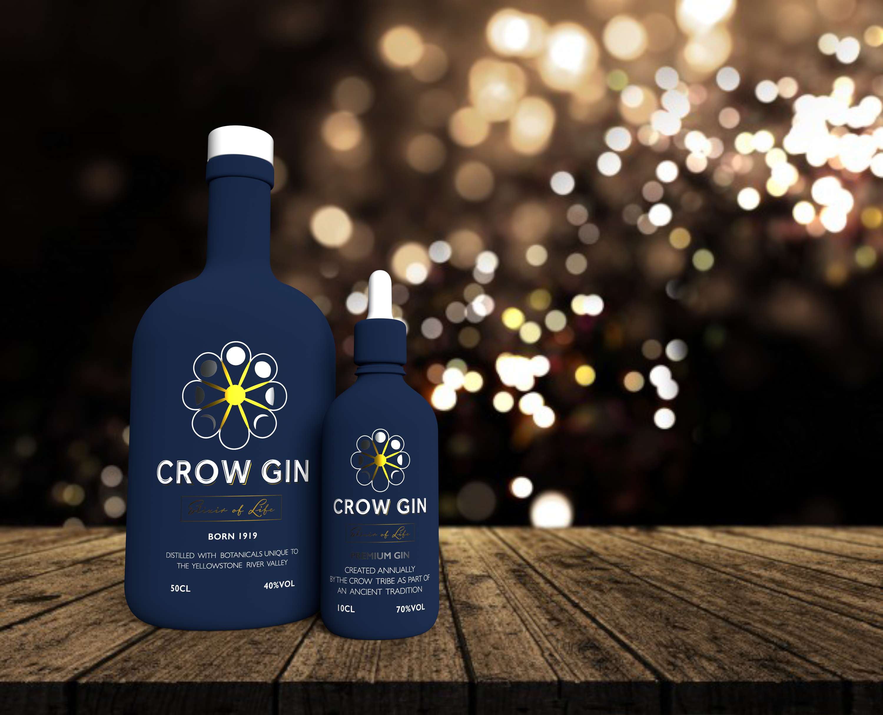 Crow Gin by Laura Carr