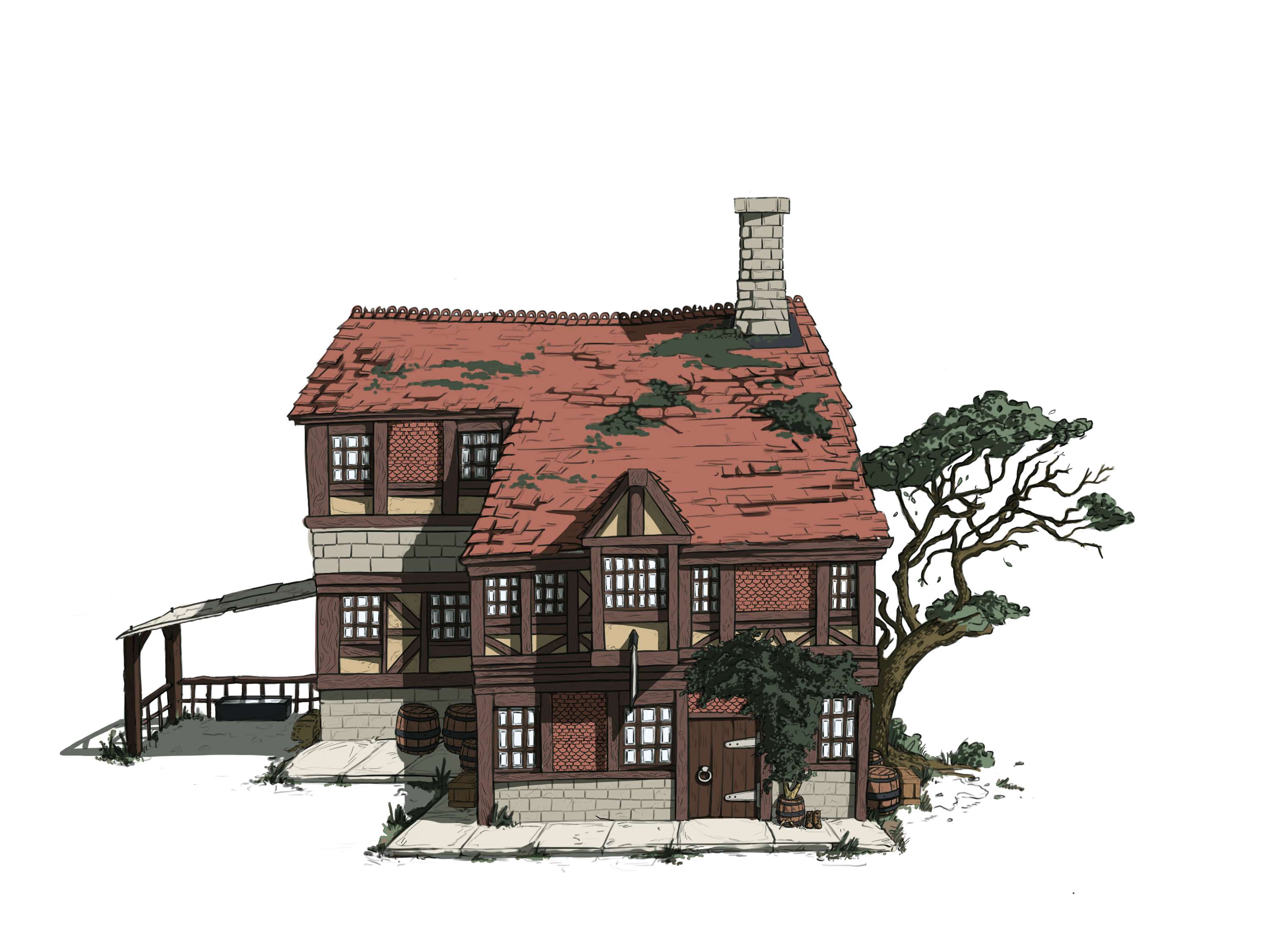 Concept Art for The Name of the Wind by Rachel Brown - Duthie
