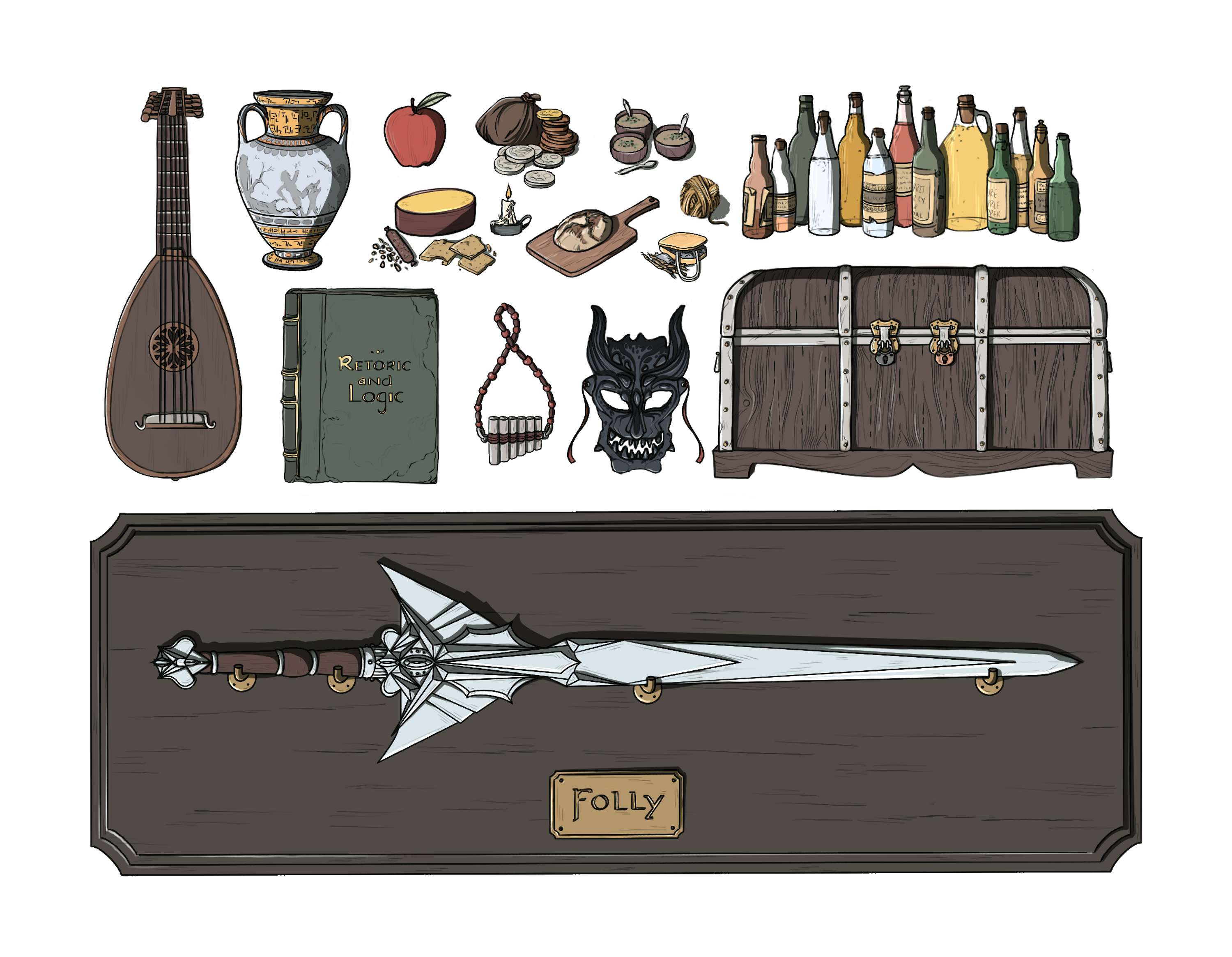 Concept Art for The Name of the Wind by Rachel Brown - Duthie