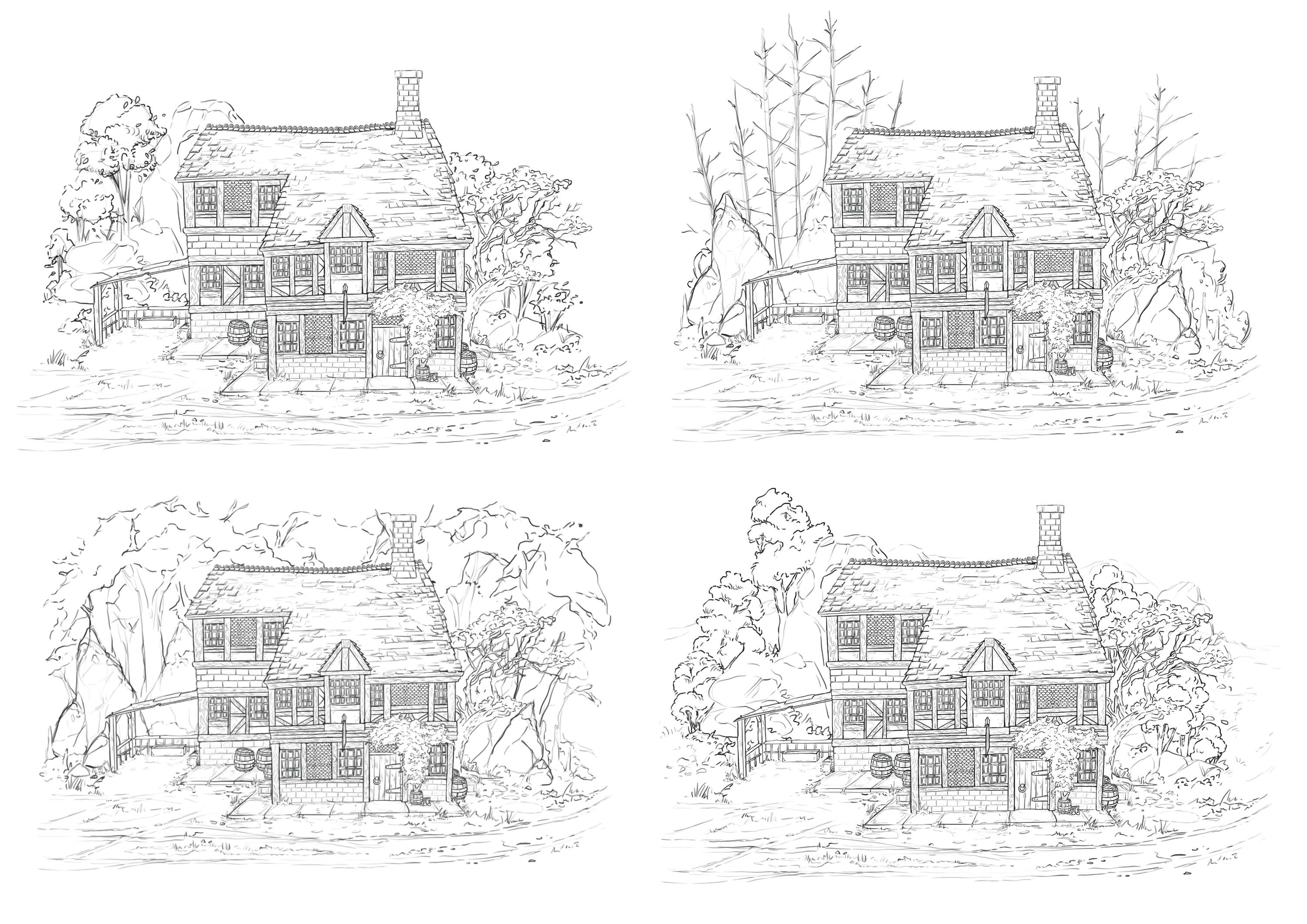 Concept Art for The Name of the Wind by Rachel Brown - Duthie