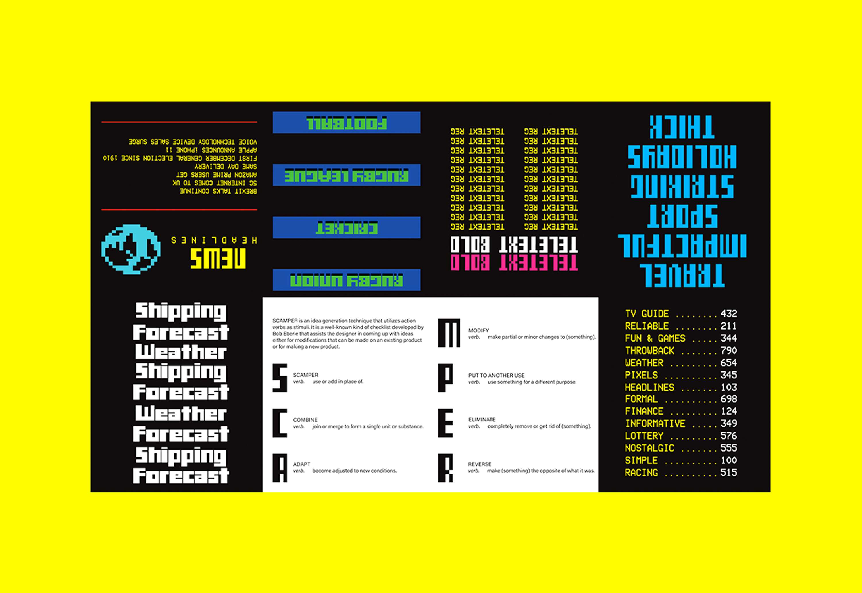 Nostalgia in Graphic Design - Posterzines by James Sheard