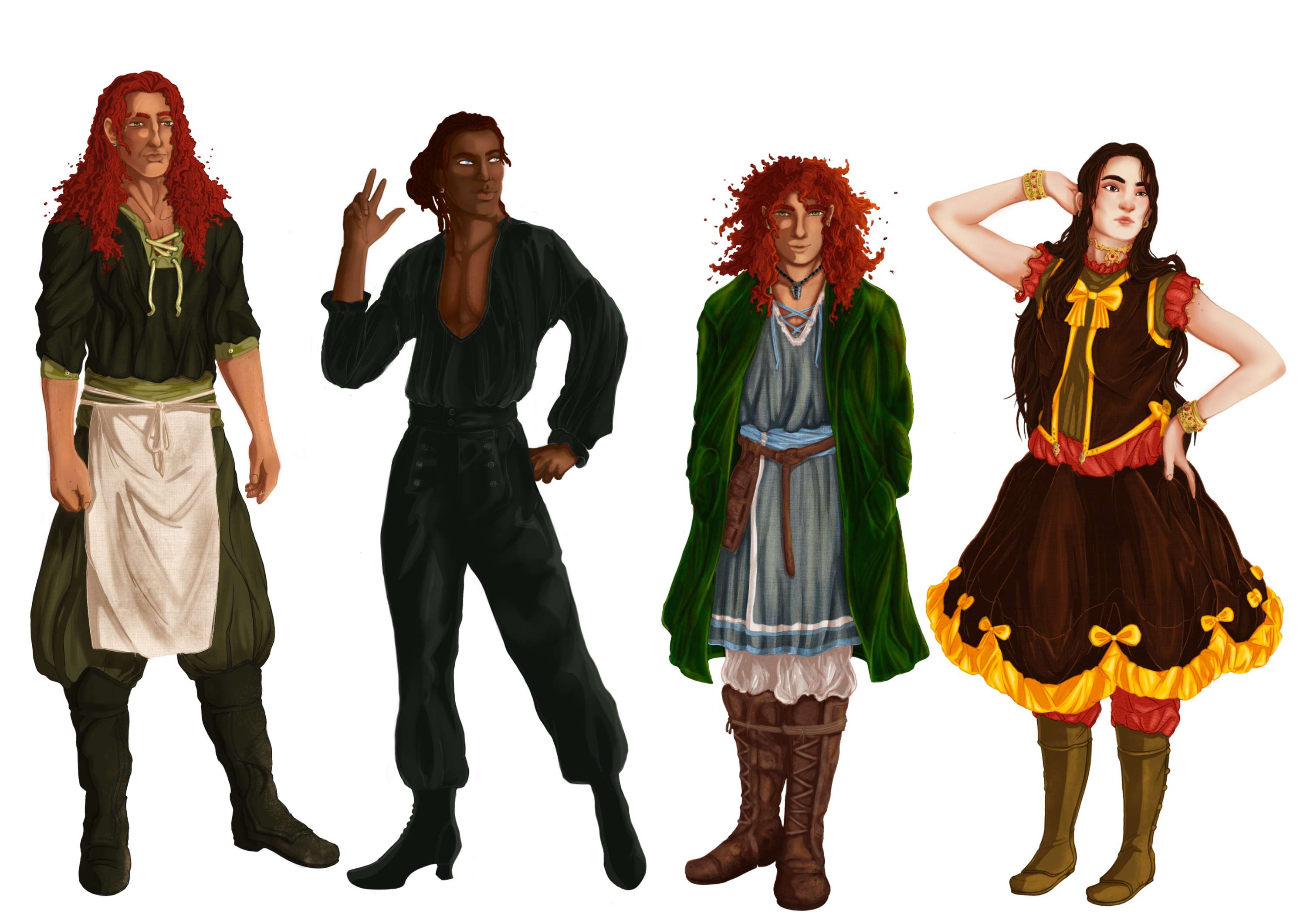 Concept Art for The Name of the Wind by Rachel Brown - Duthie