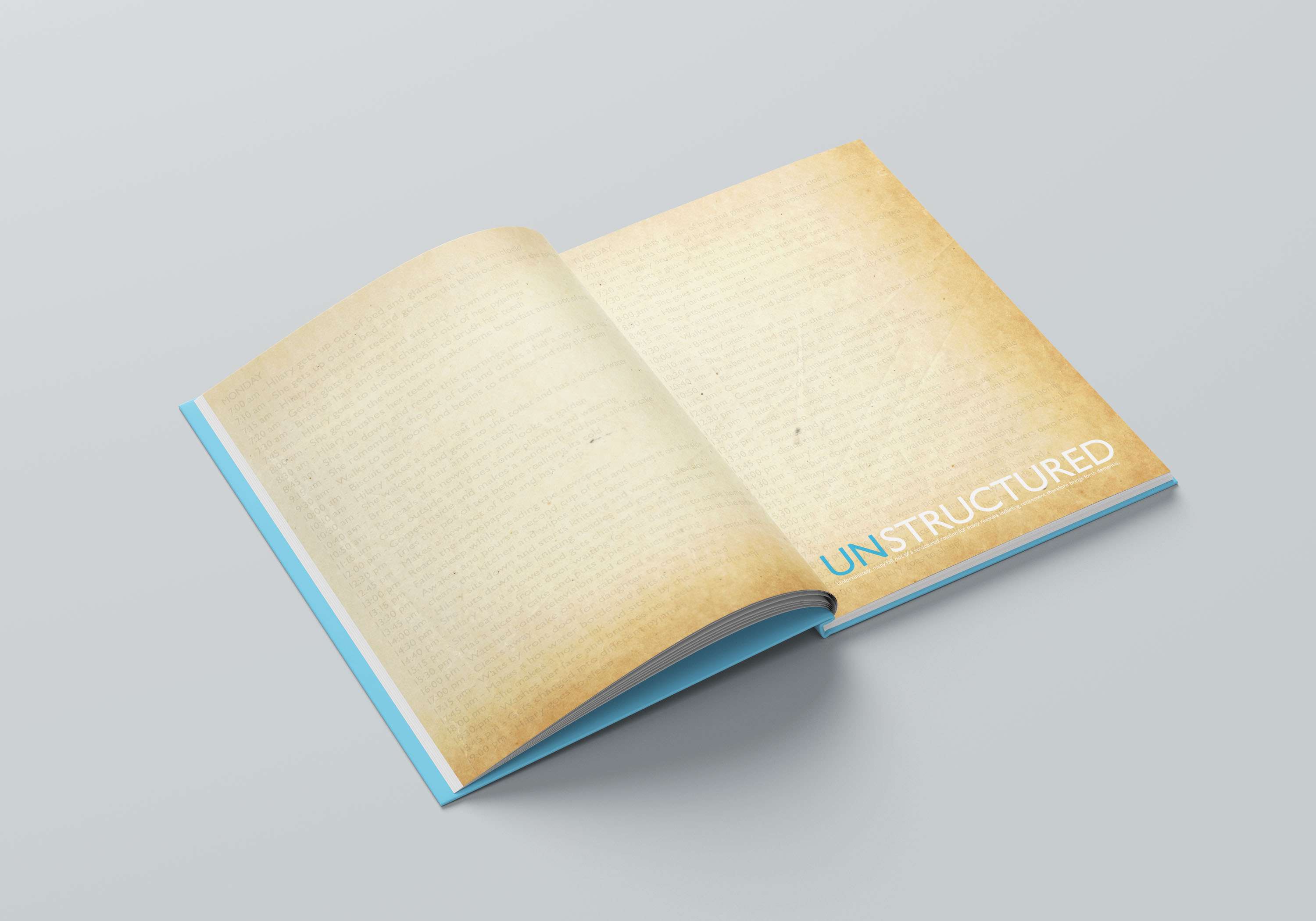 Final Major Project - Dementia Book by Zoe Thomas
