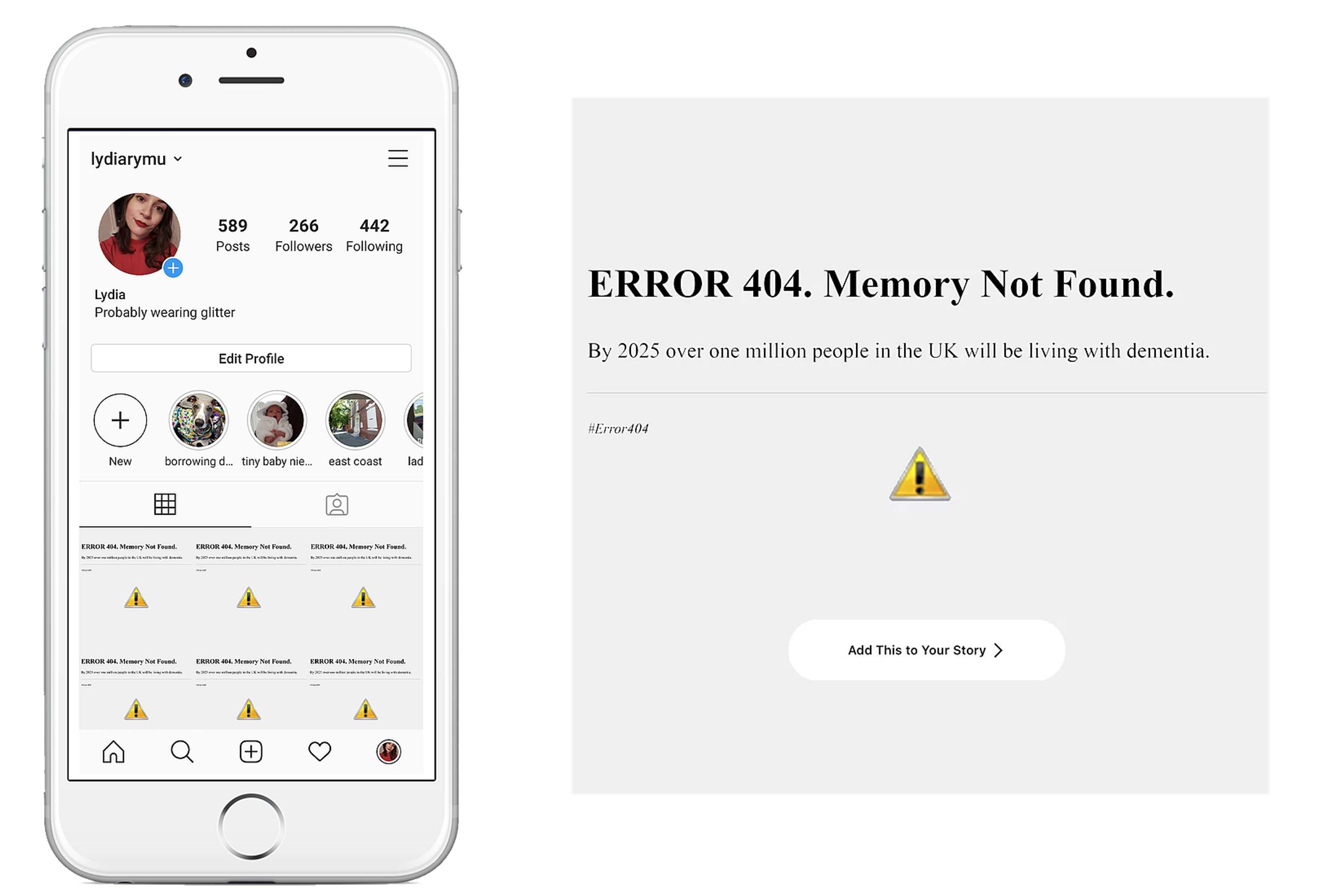 Error 404 by Lydia Rylance Murdoch