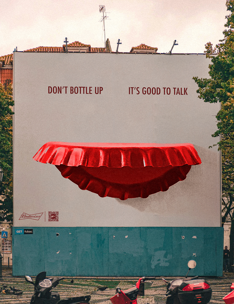 'Don't Bottle Up' Campaign by Aurora Moruzzi-Lee