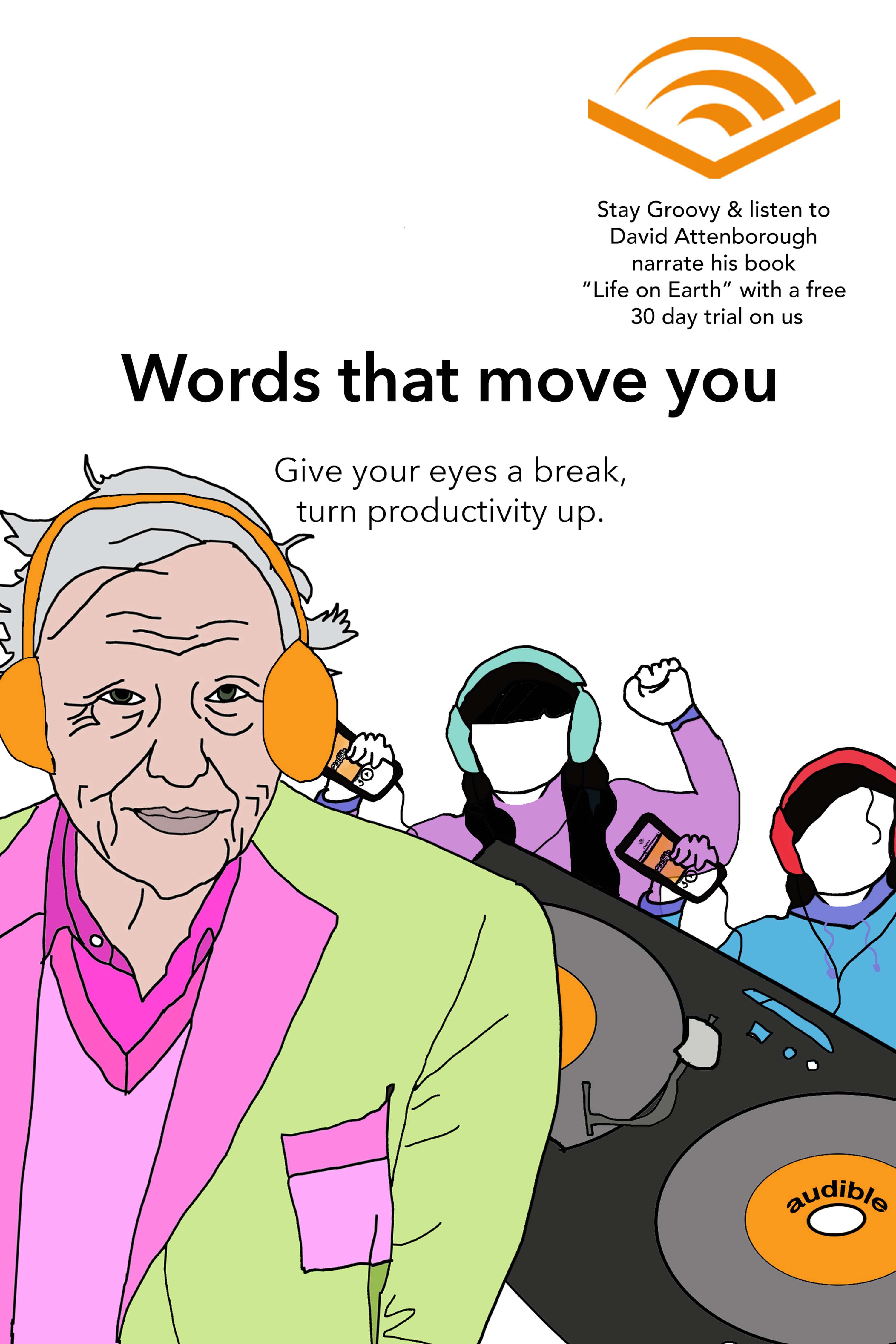 AUDIBLE: WORDS THAT MOVE YOU by Grace Storey