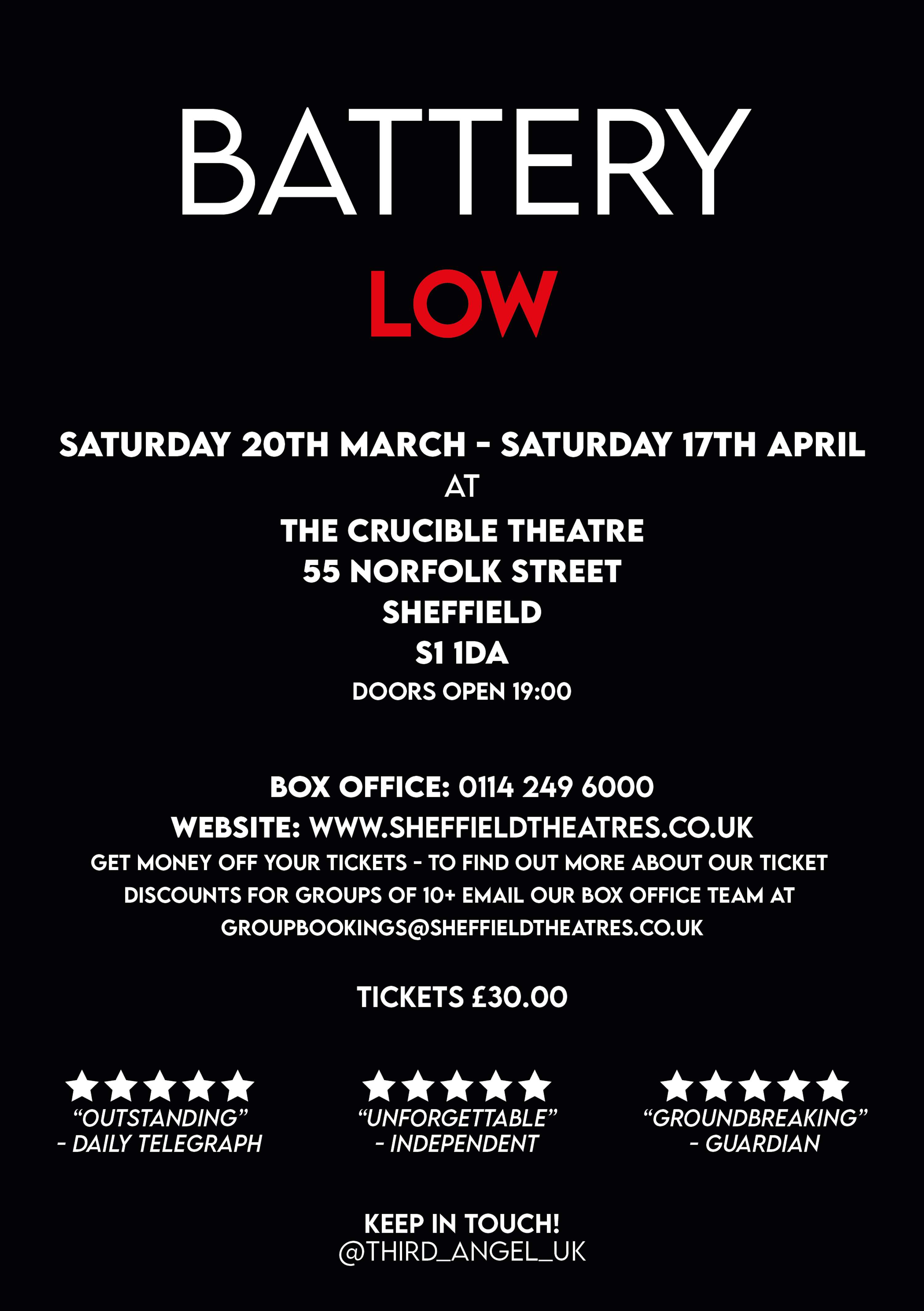 Battery Low by Coralie Wells