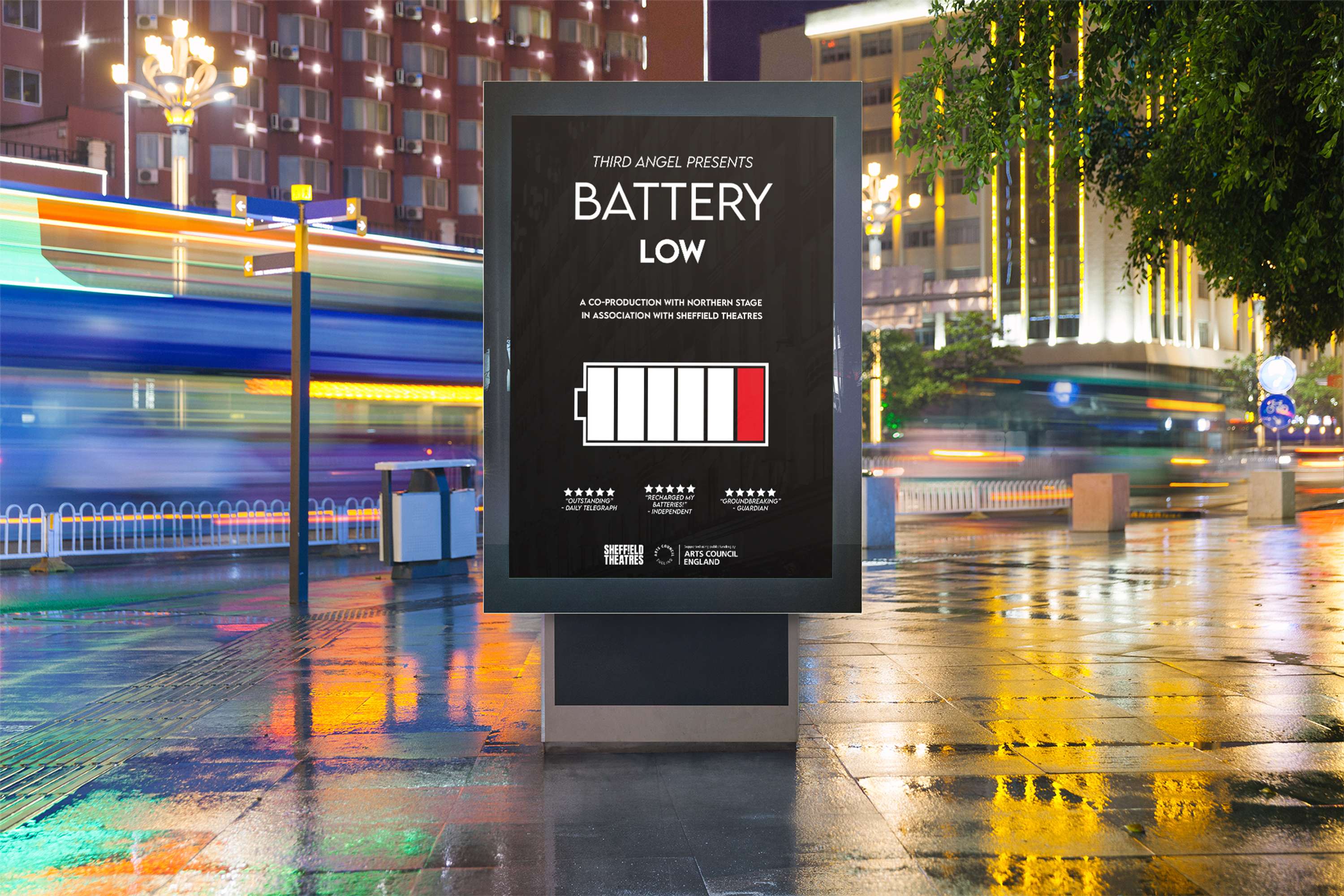 Battery Low by Coralie Wells
