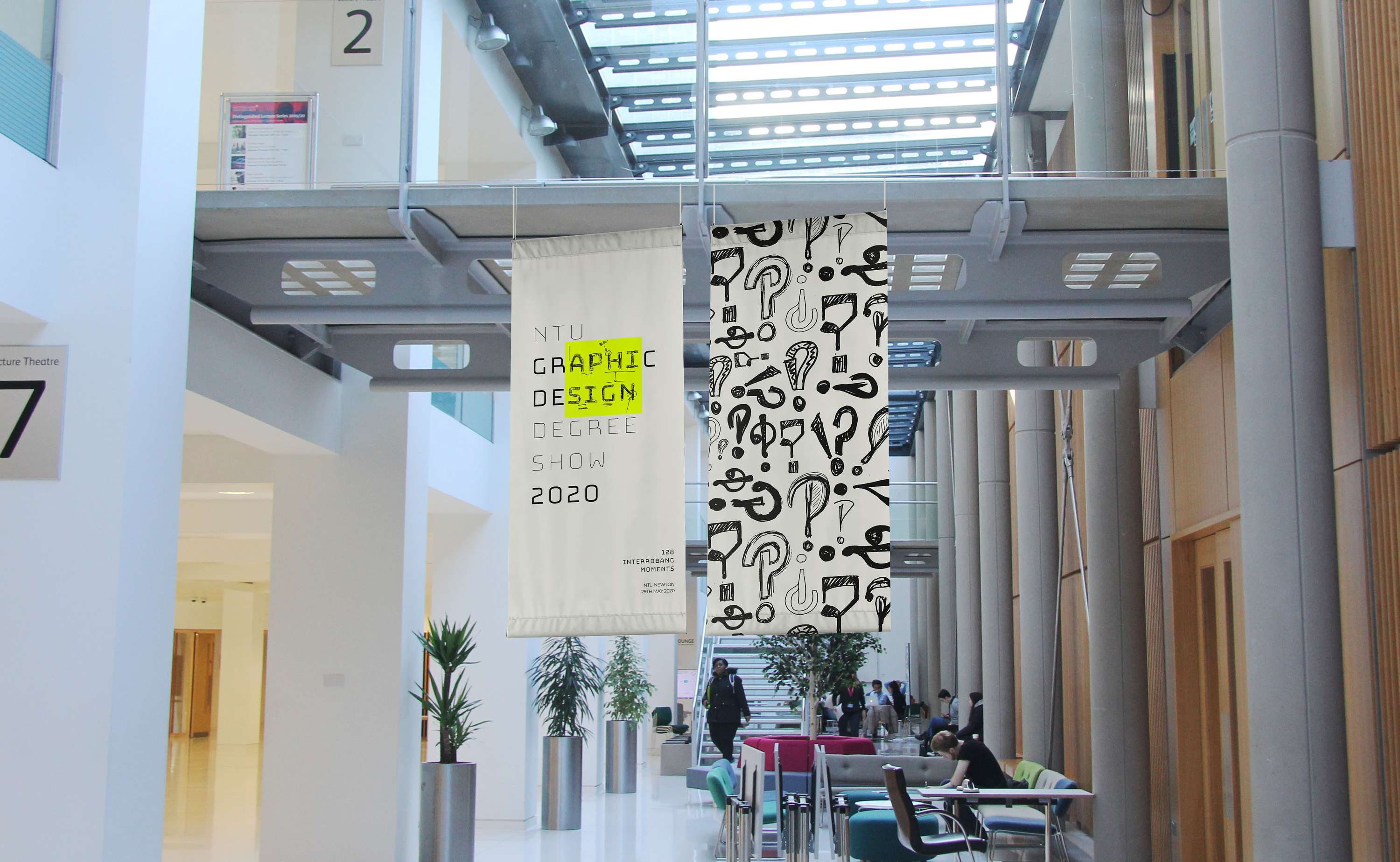 NTU Interrobang by Alice Stone