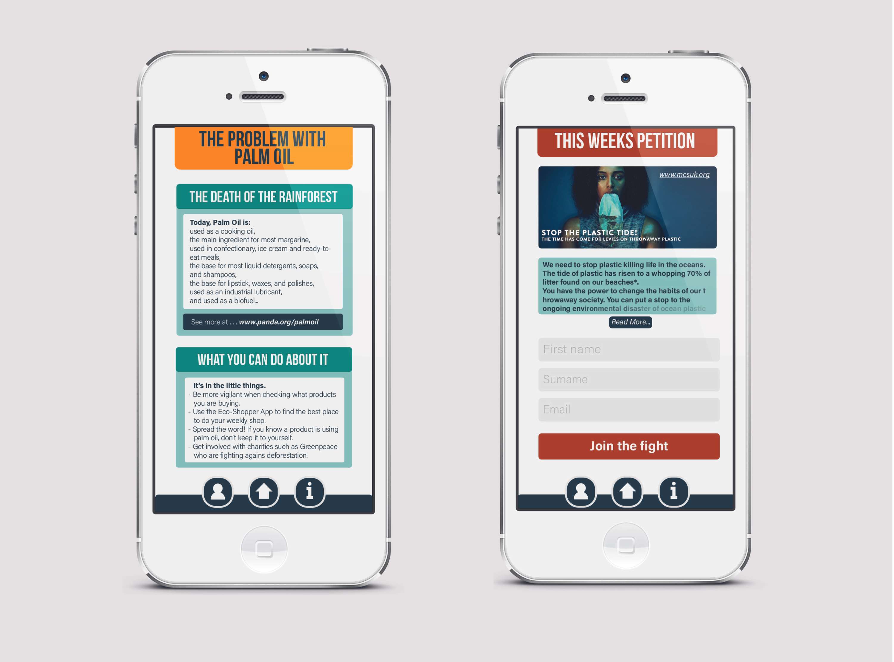 Eco-Shopper App design and Idea by Tam Izzett
