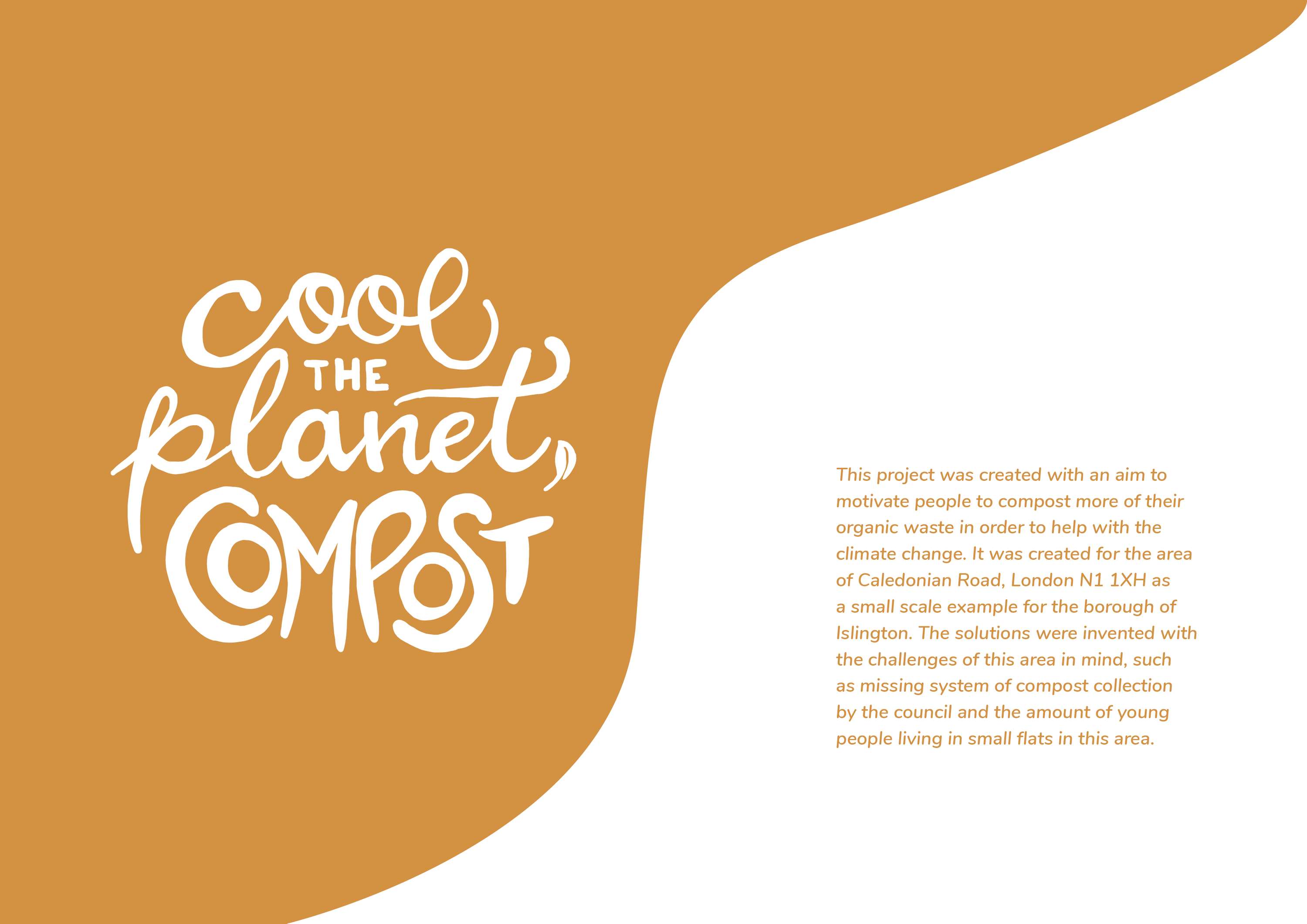 Cool the planet, compost by Karolina Kalisova
