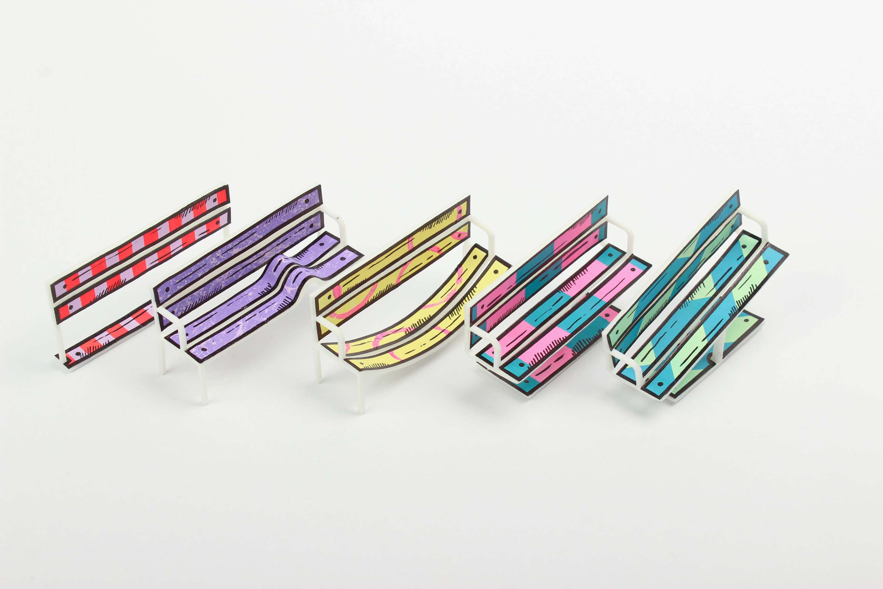 WHiMSiCAL BENCHES: A Platform Full of Joy by Saskia Wright