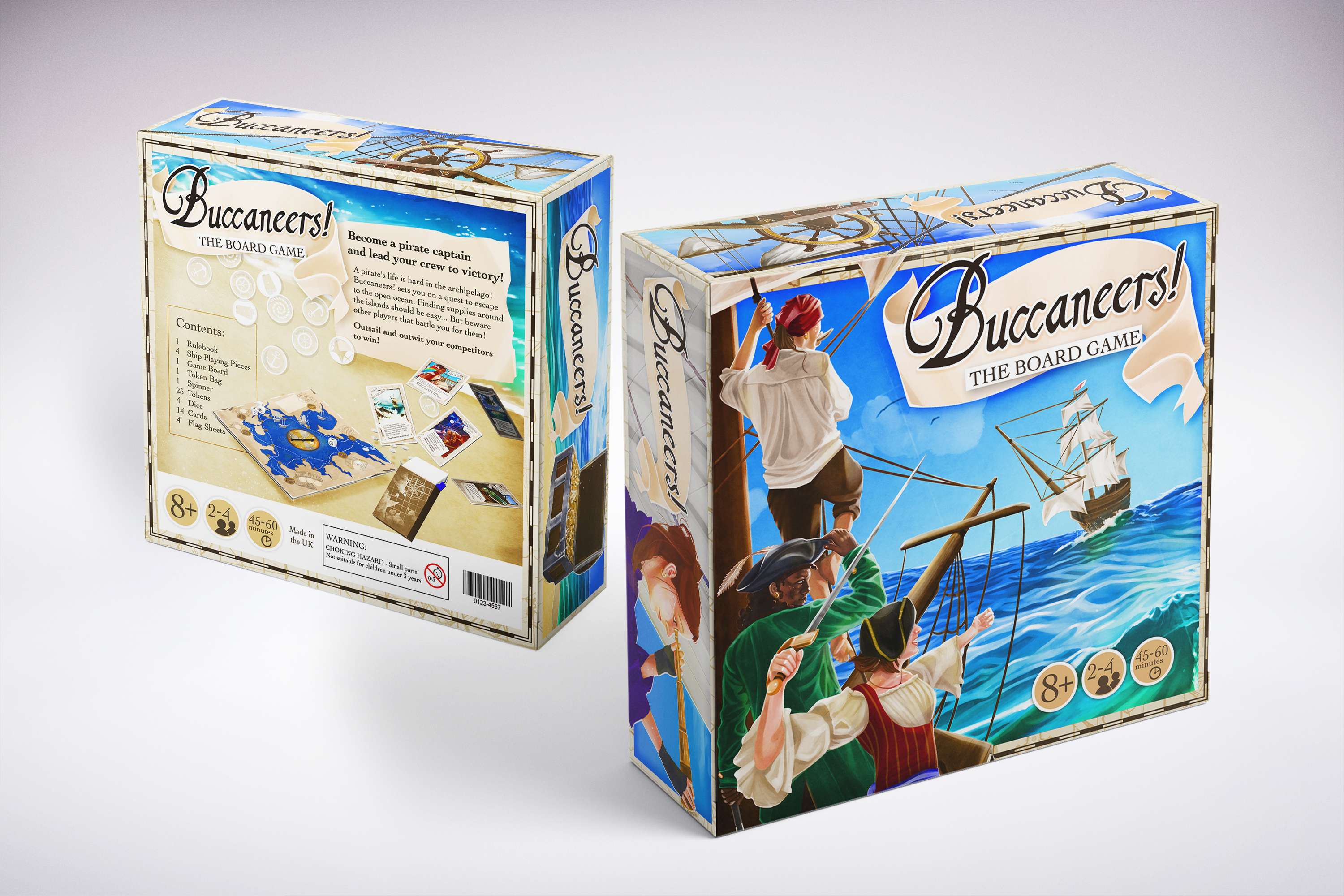 Buccaneers! The Board Game by Jess Smith