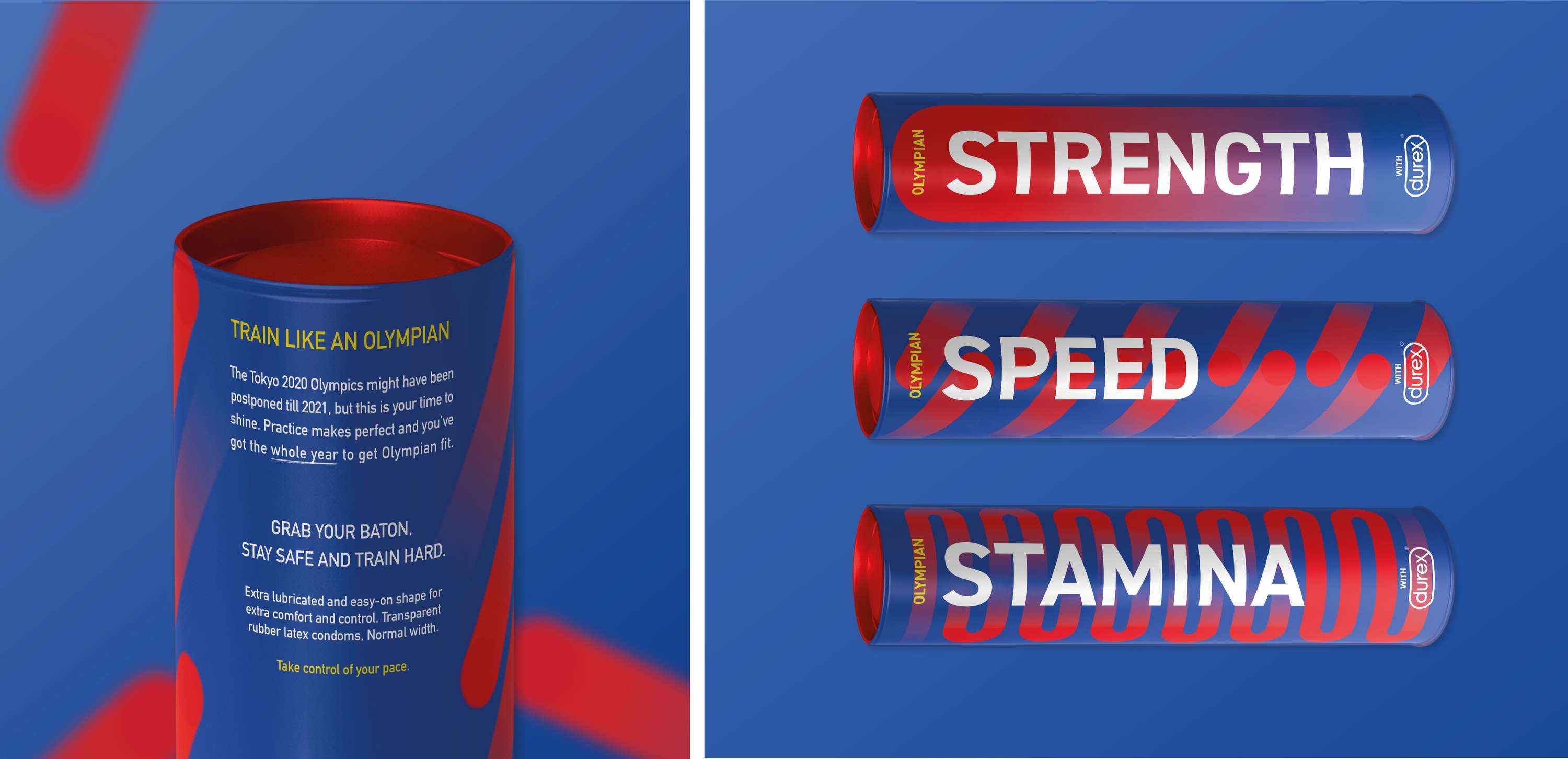 Train Like and Olympian - Durex Campaign by Alice Stone