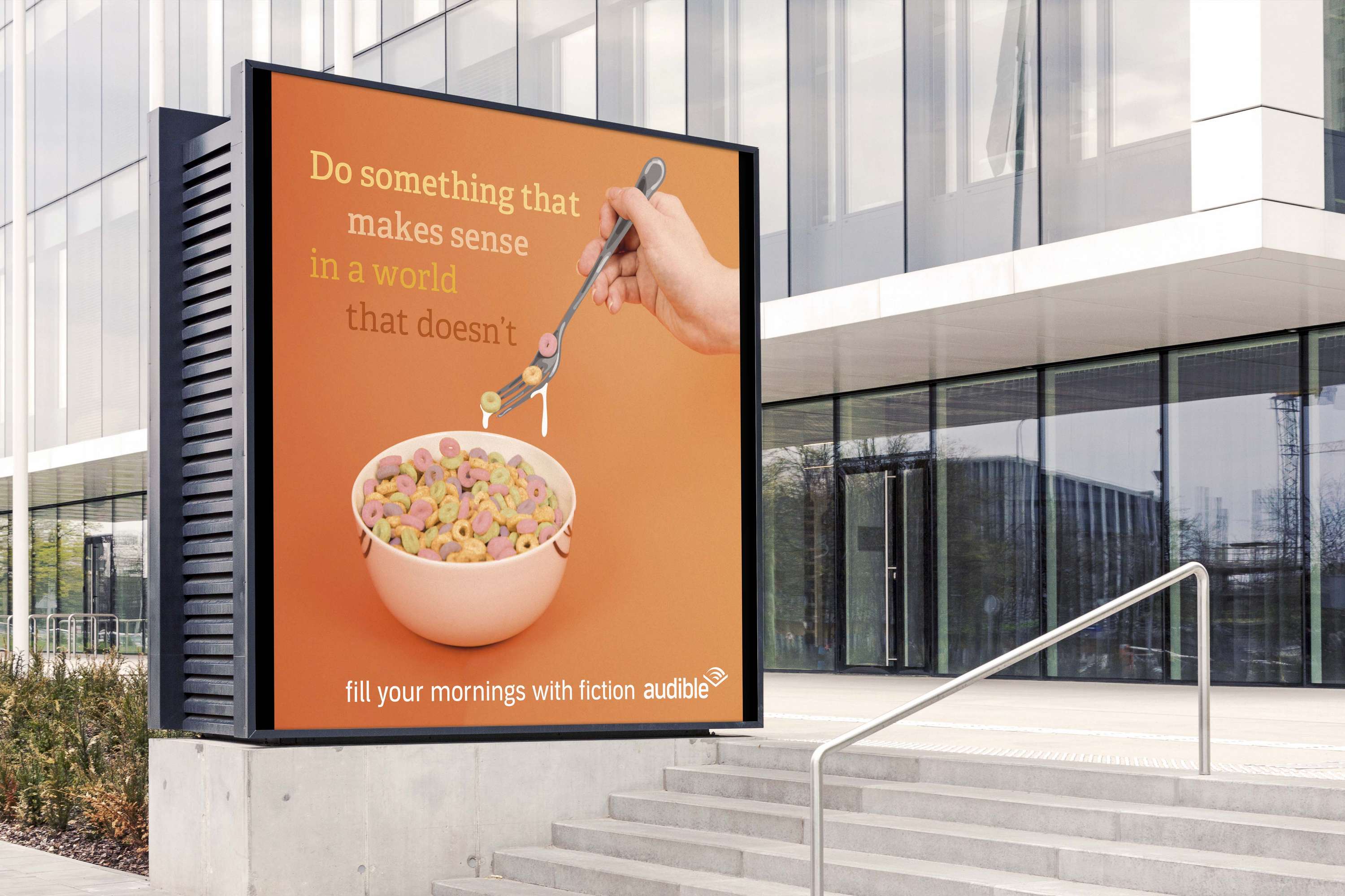 D&AD Audible 'Do Something That Makes Sense' by Amelia Lewis-Colonna