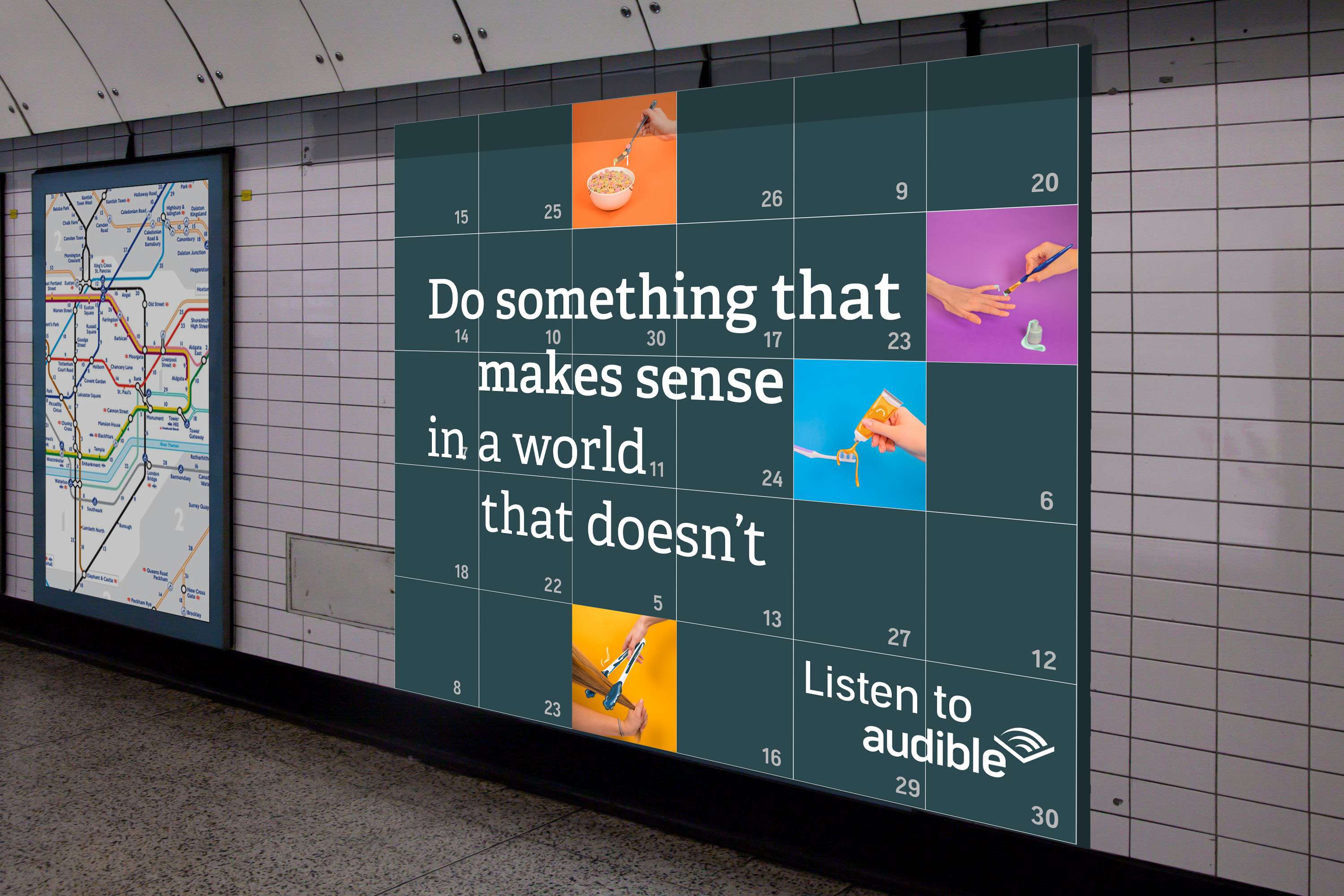 D&AD Audible 'Do Something That Makes Sense' by Amelia Lewis-Colonna