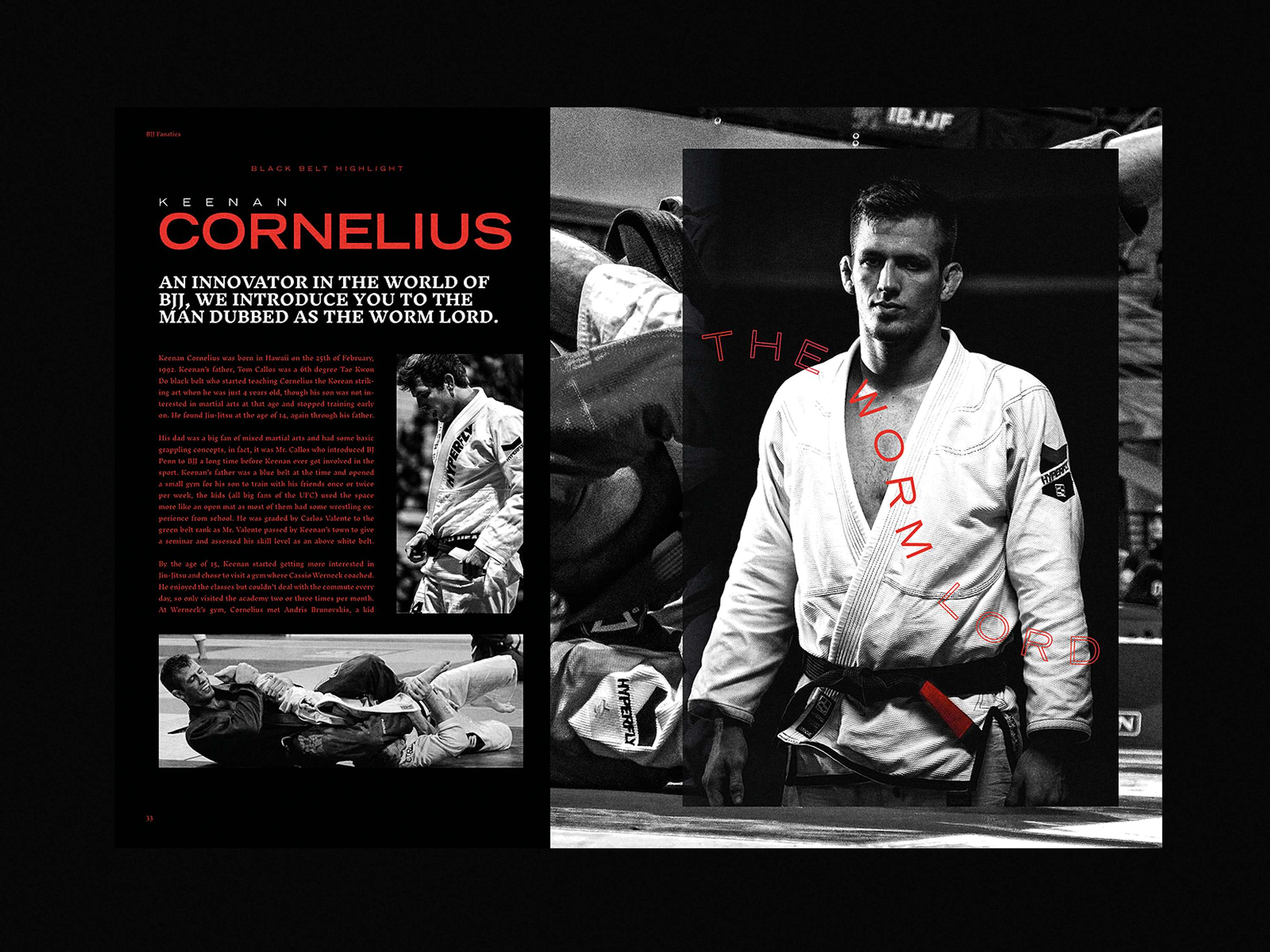 Editorial Spread Challenge - Short Side Project by Lewis Webster