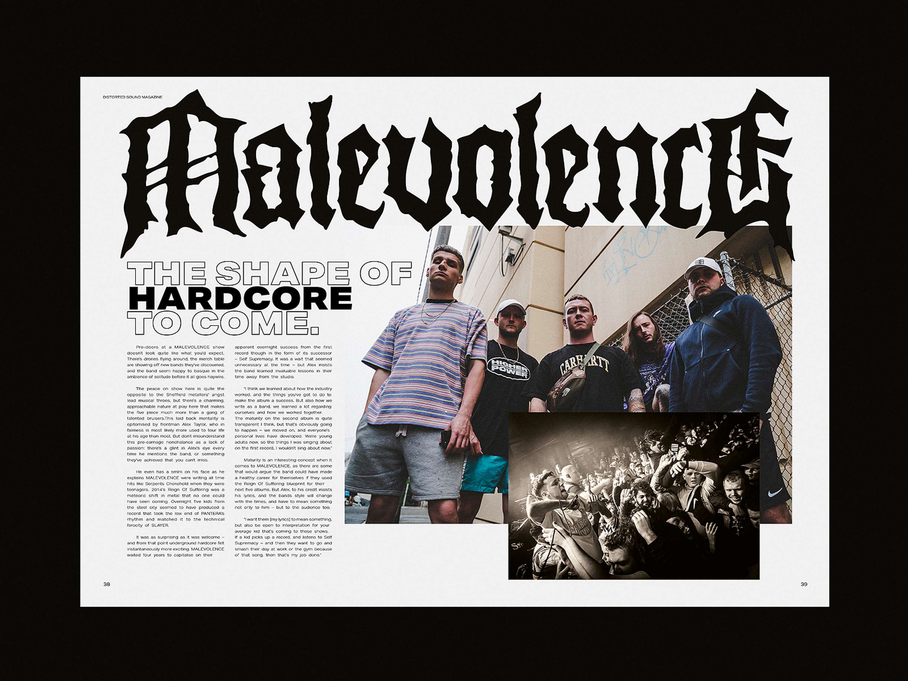 Editorial Spread Challenge - Short Side Project by Lewis Webster