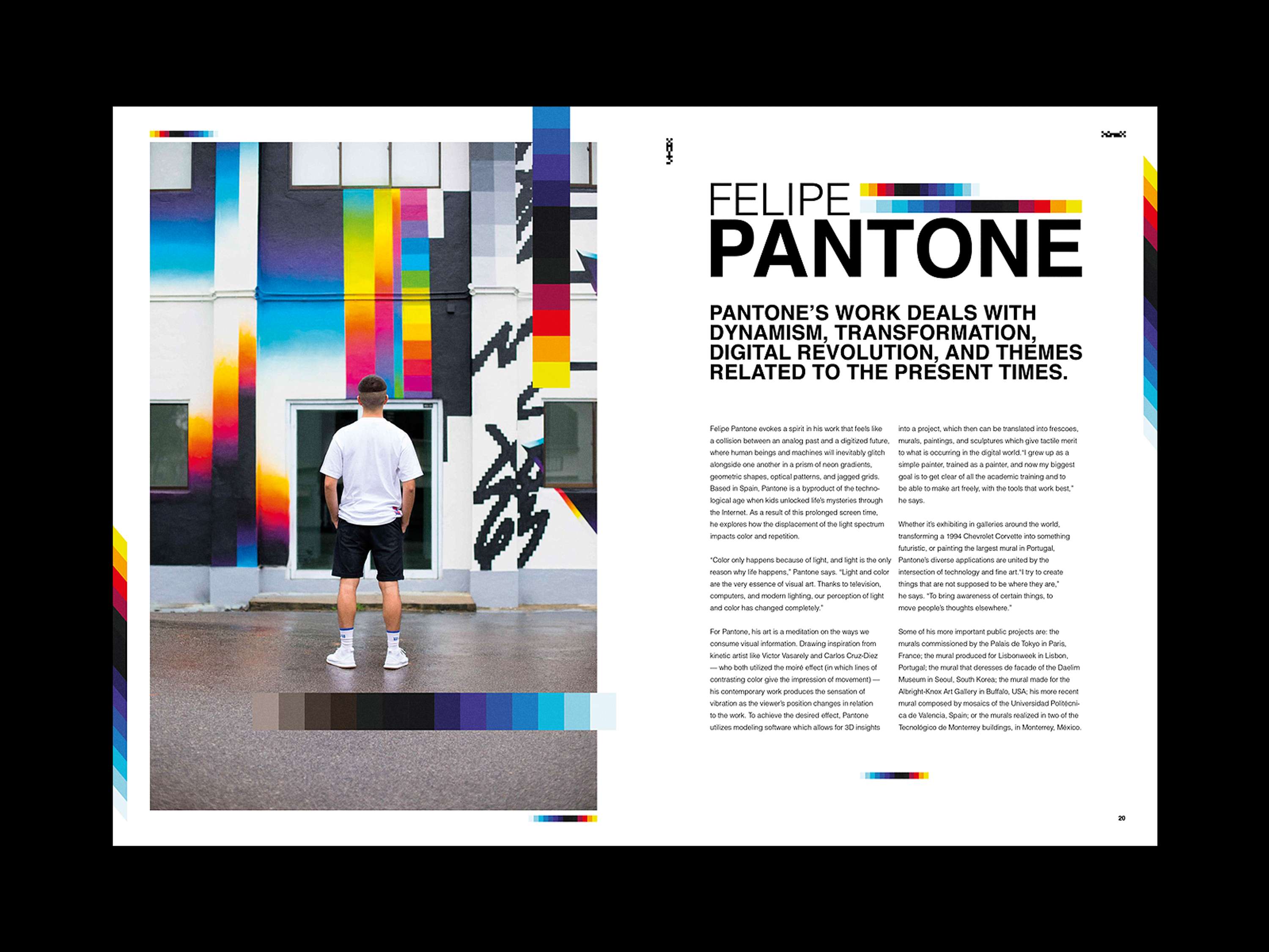 Editorial Spread Challenge - Short Side Project by Lewis Webster