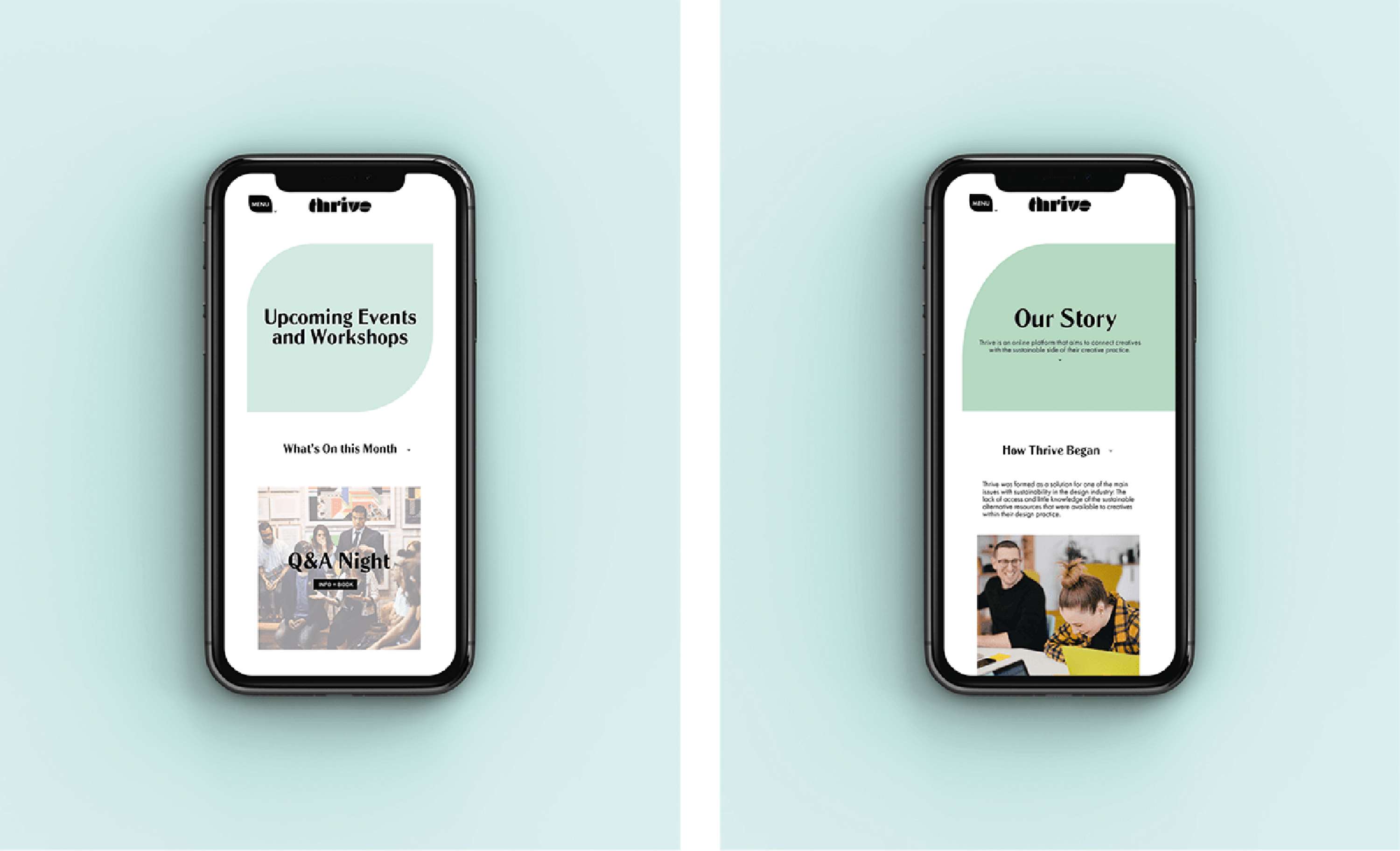 'Thrive' Design Platform by Laura Henderson