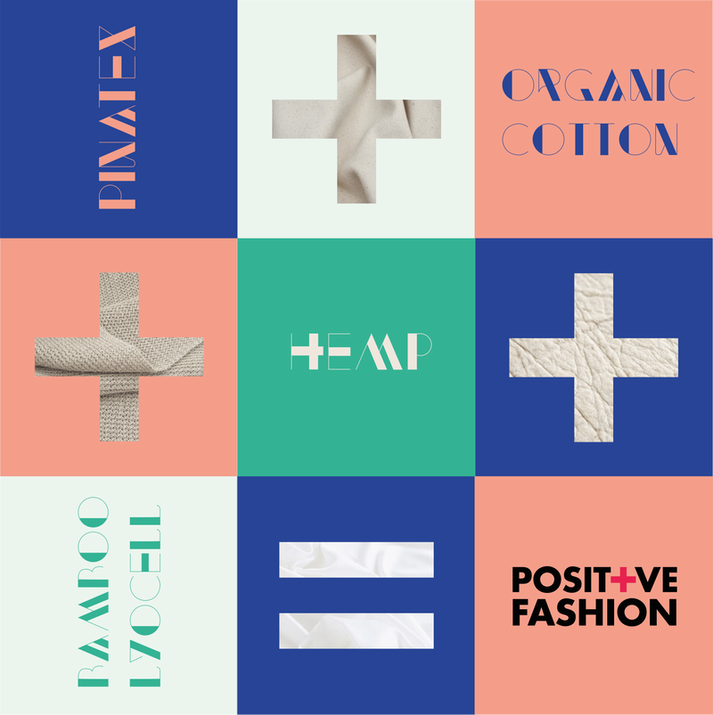Positive Fashion- Visual Identity by Allyssia Marchant-Hall
