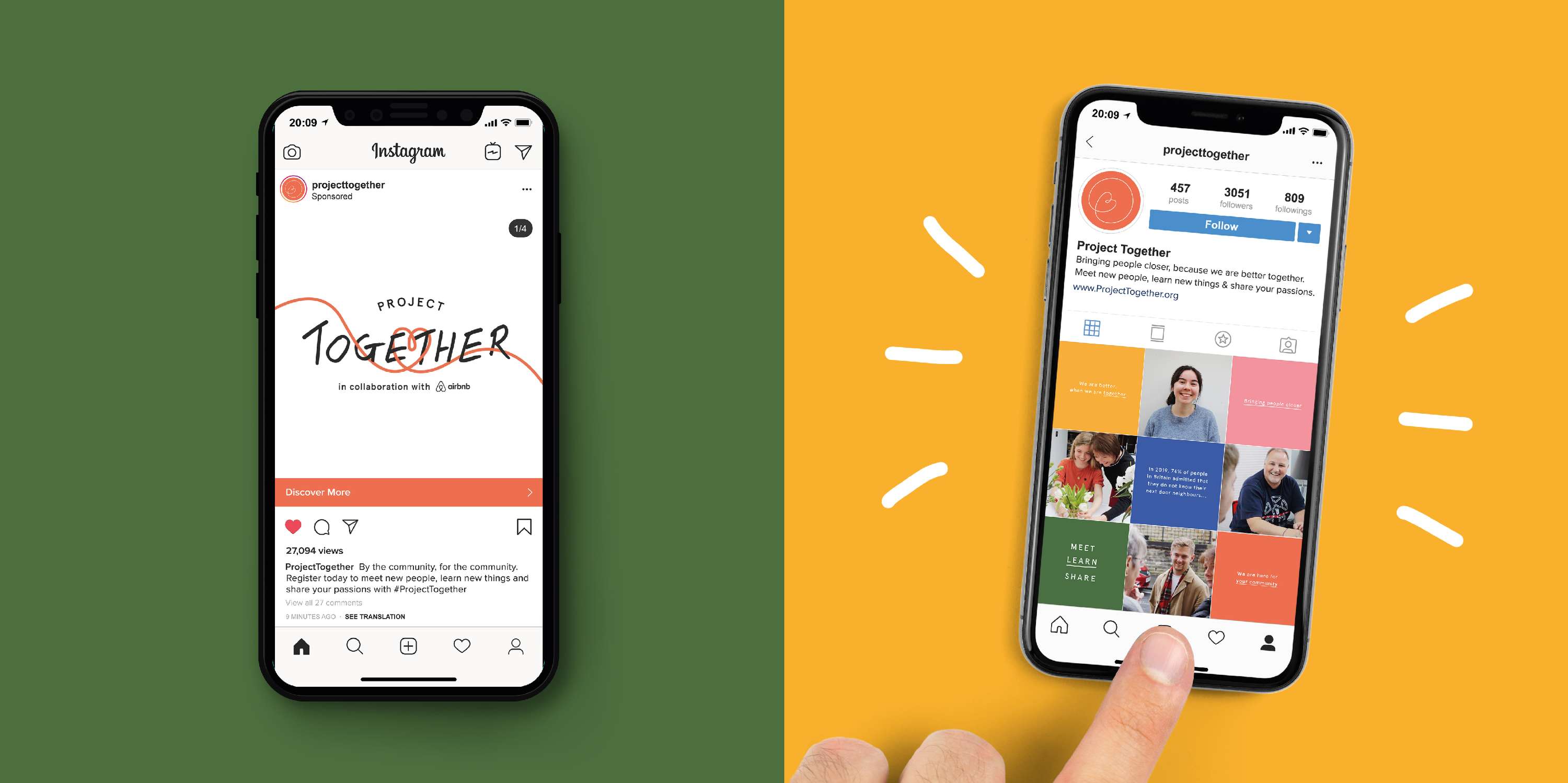 Project Together x Airbnb by Claudia Aggett