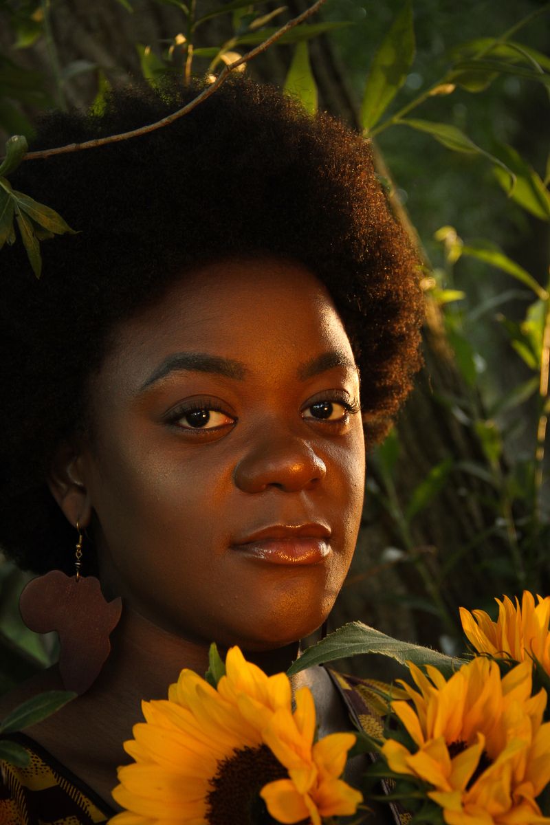Golden Hour with Zambian Princess by Amy Reid