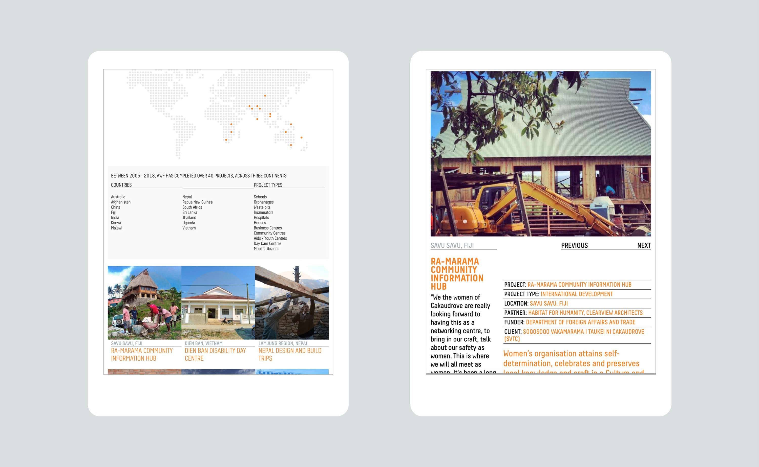 Web design portfolio by Graham Leggat