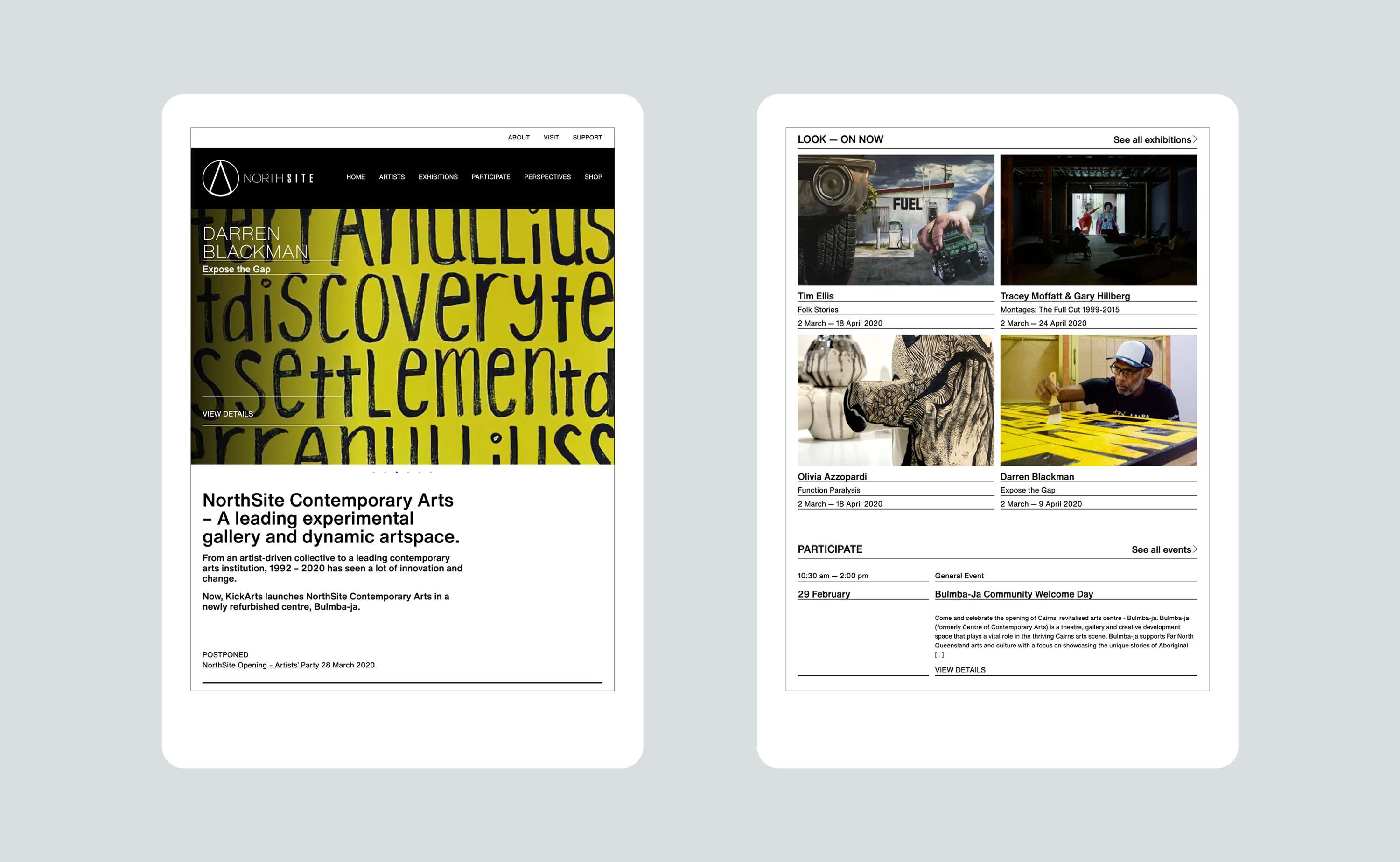 Web design portfolio by Graham Leggat