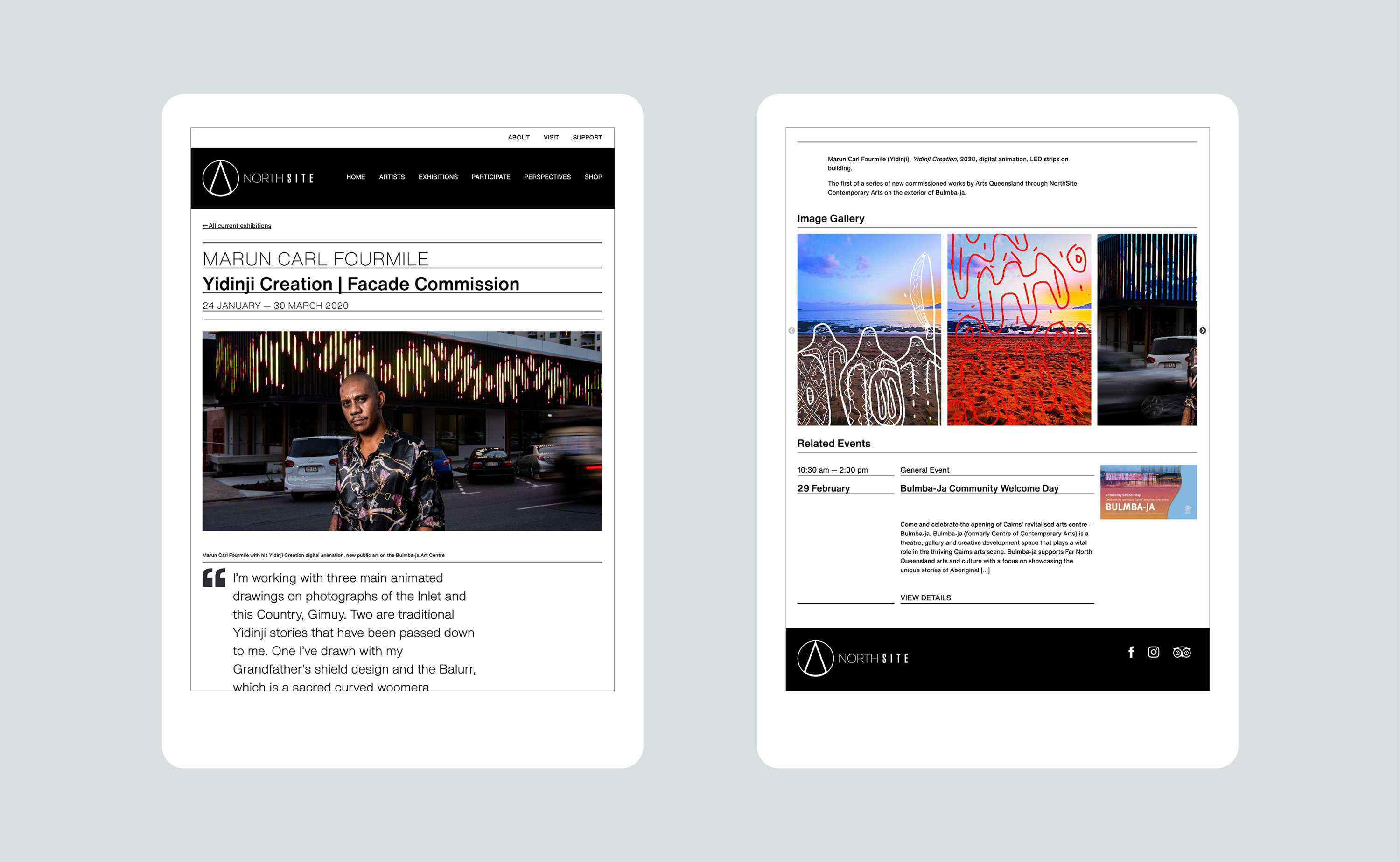 Web design portfolio by Graham Leggat