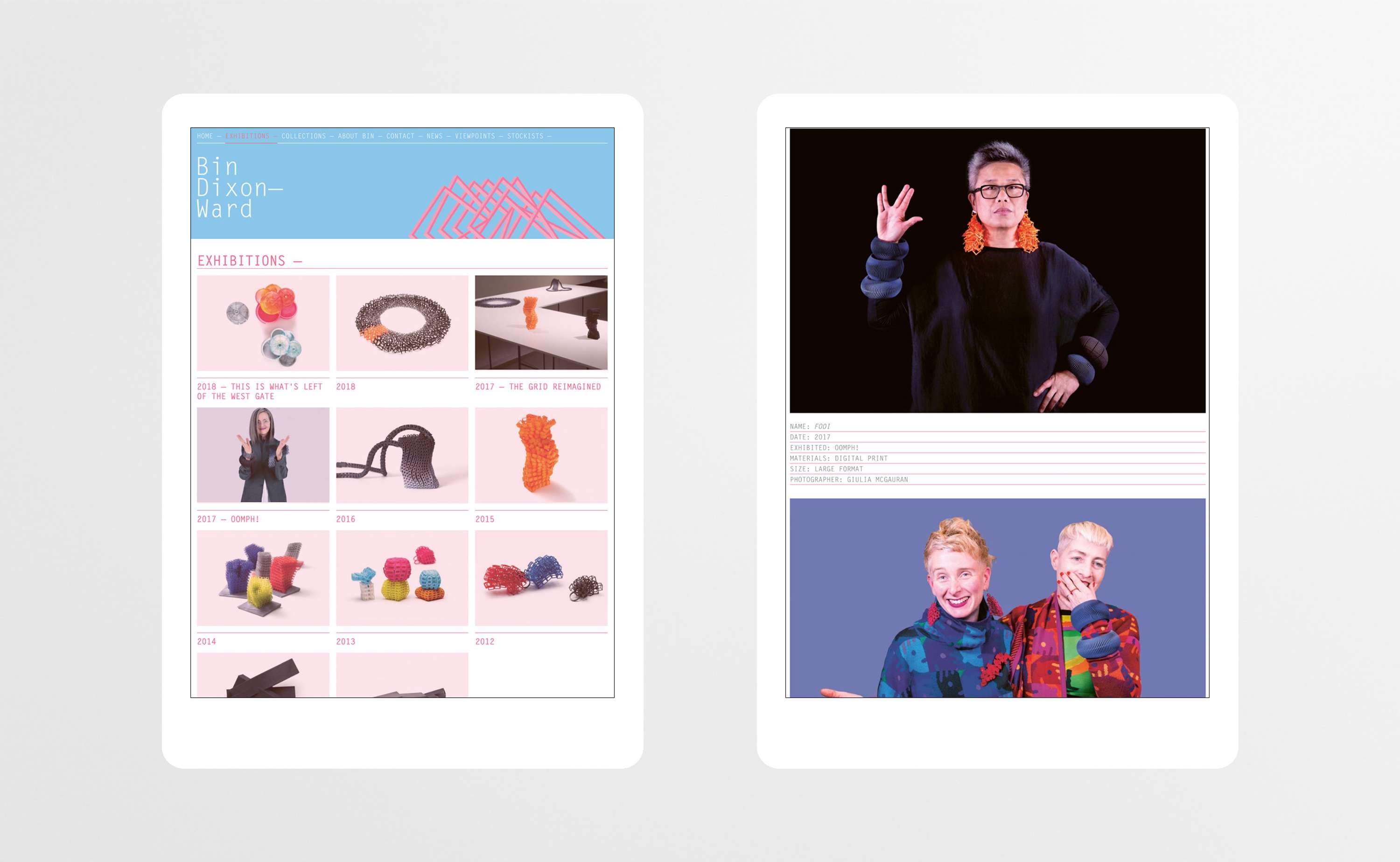 Web design portfolio by Graham Leggat