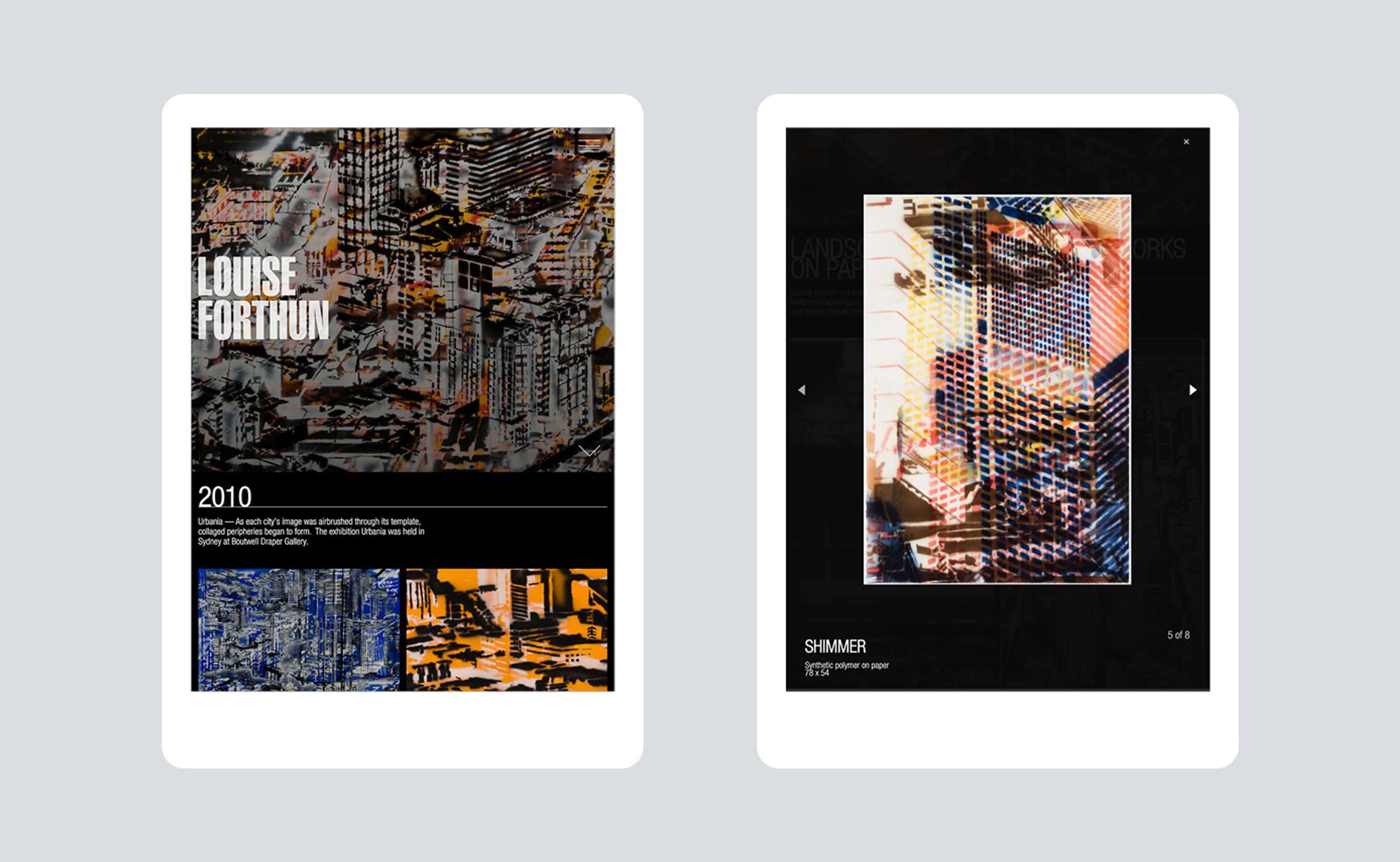 Web design portfolio by Graham Leggat