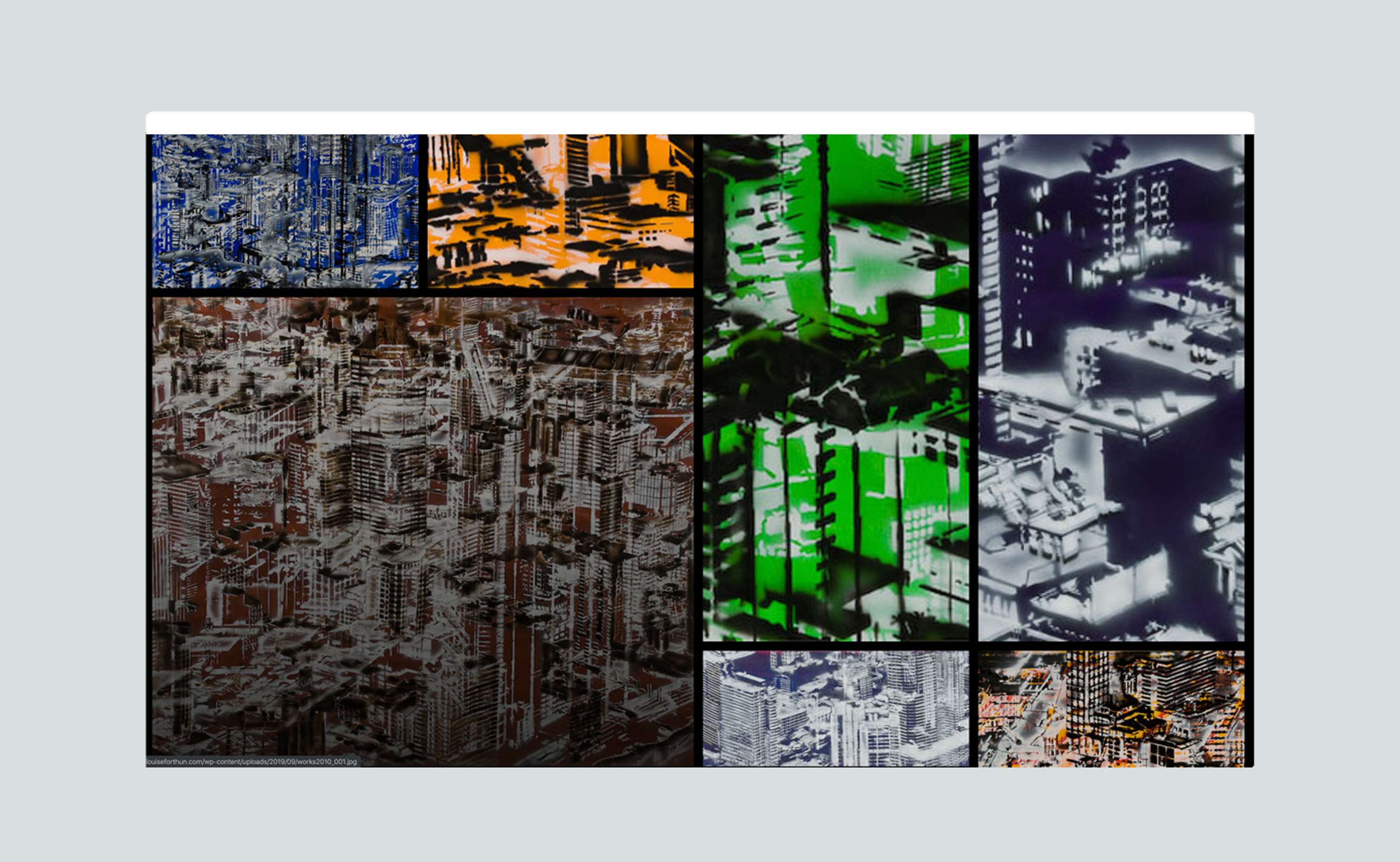 Web design portfolio by Graham Leggat