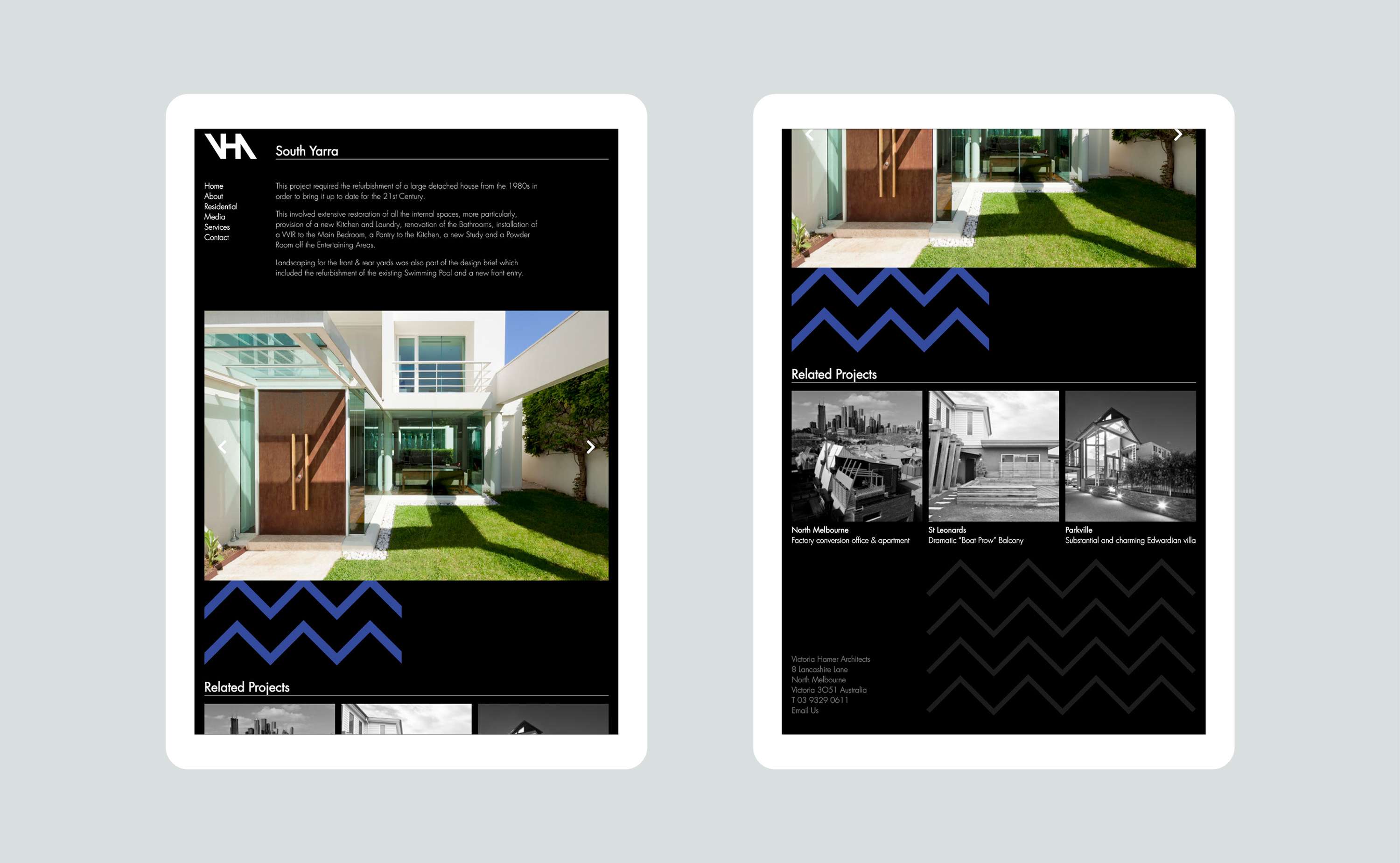 Web design portfolio by Graham Leggat