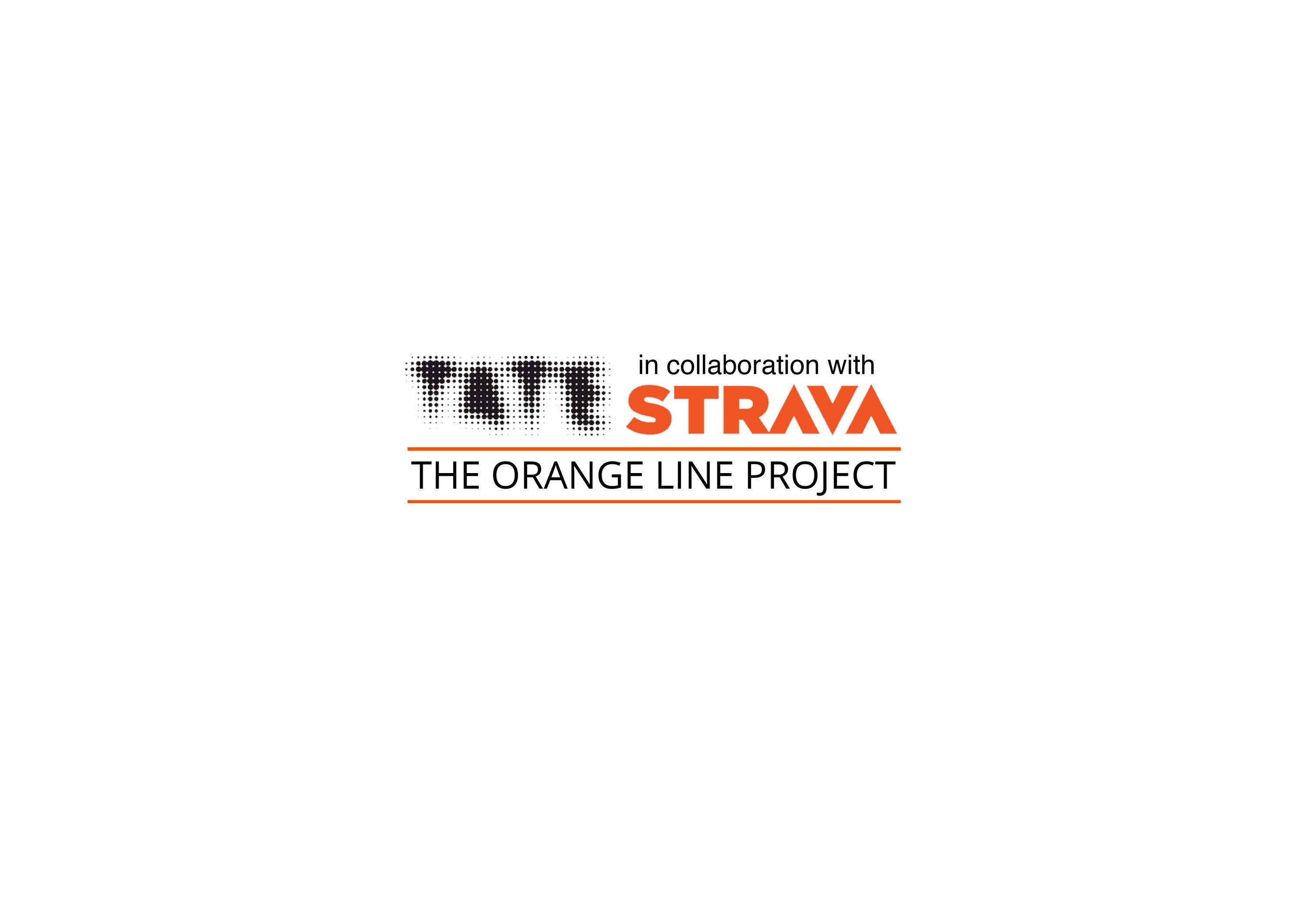 The Orange Line Project (Tate with Strava) by Adam Poirrier