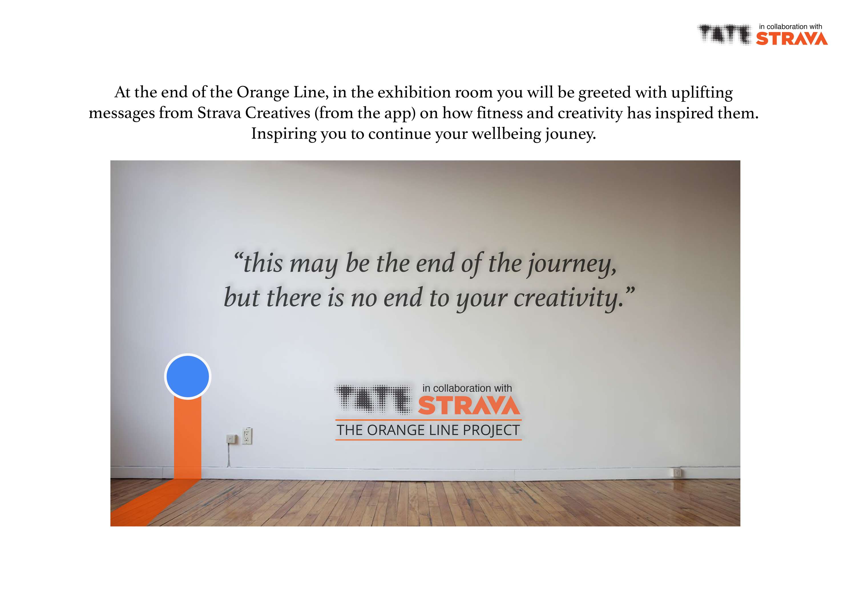 The Orange Line Project (Tate with Strava) by Adam Poirrier