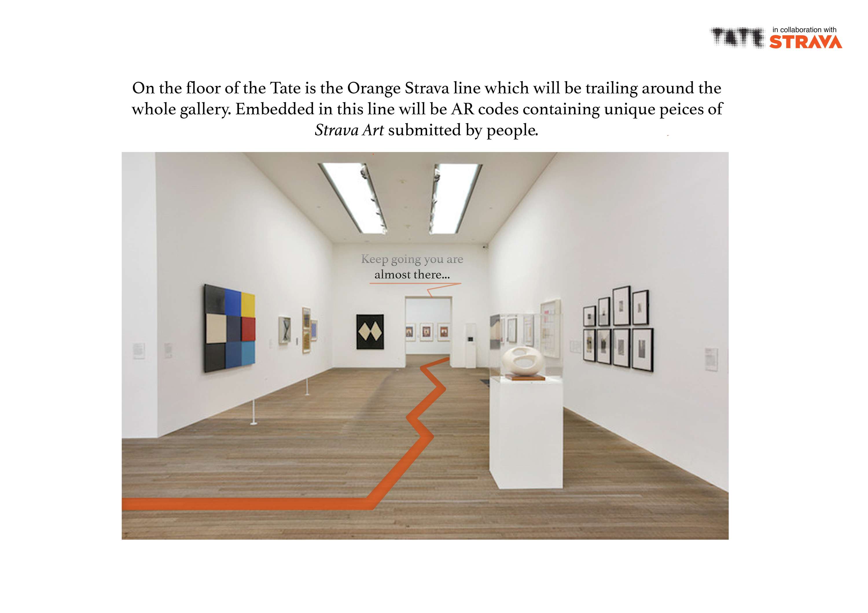 The Orange Line Project (Tate with Strava) by Adam Poirrier