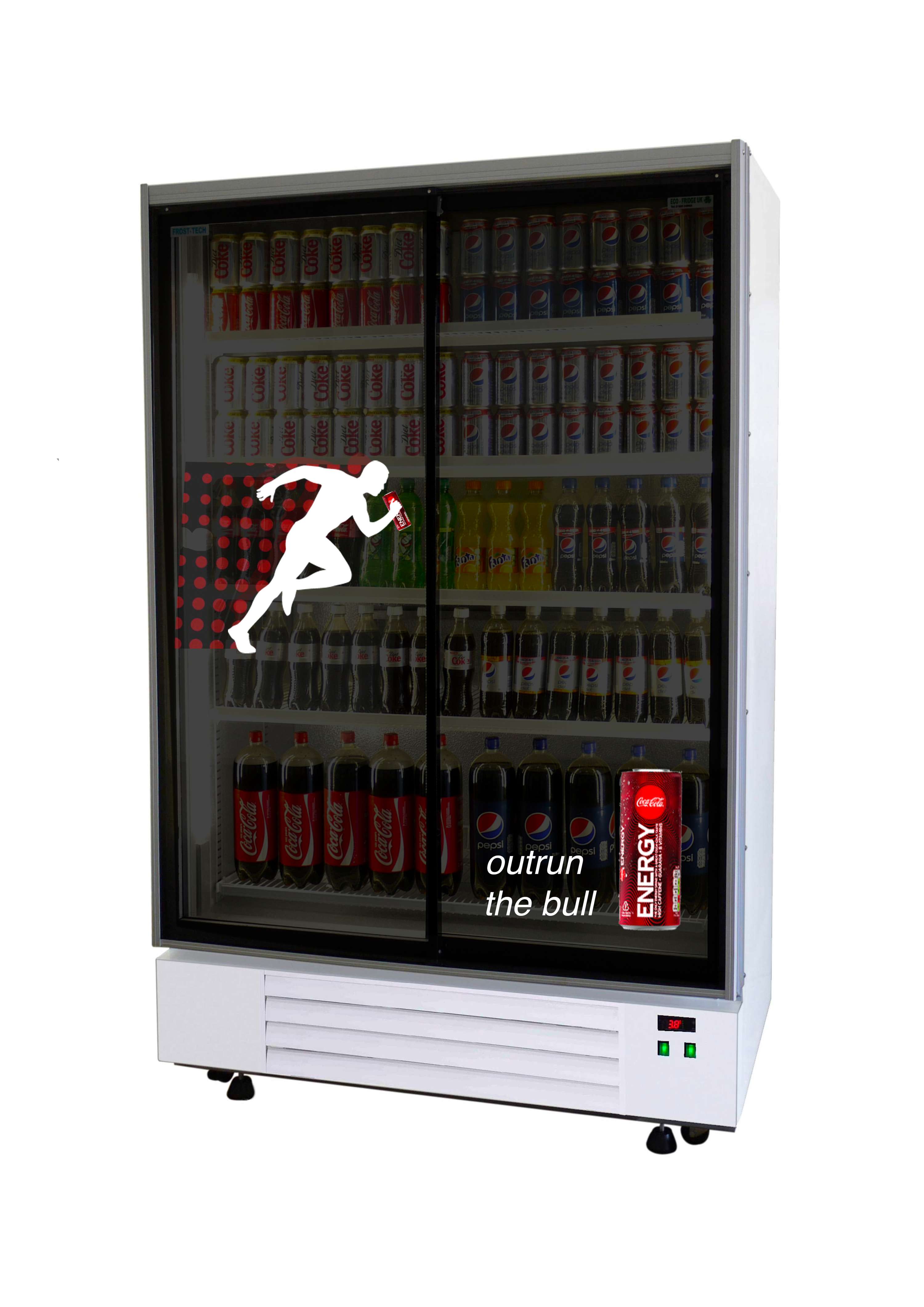 Outrun the Bull - Coke Enegry by Gabrielle carney