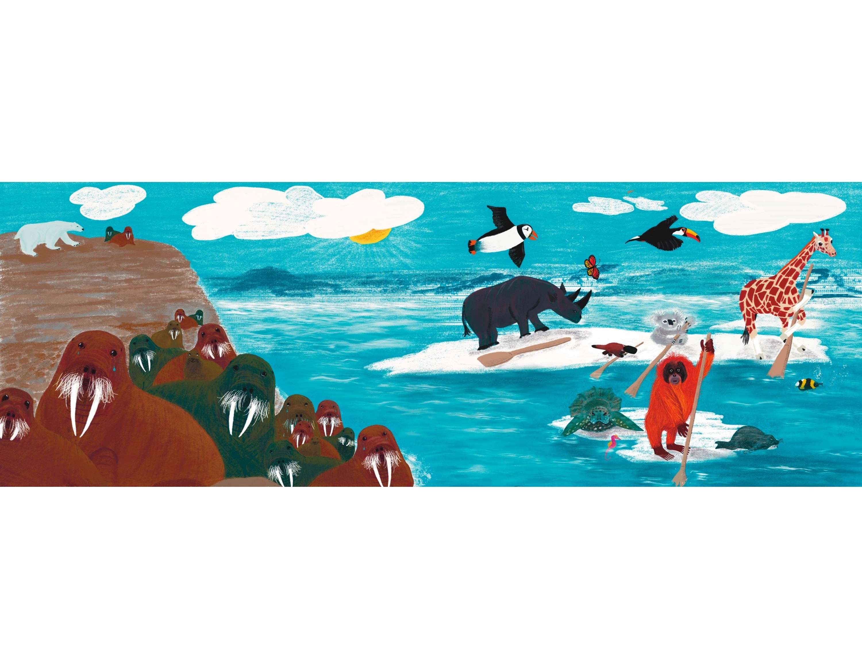 Where Now ? asked the walrus. by Lou Lawrence