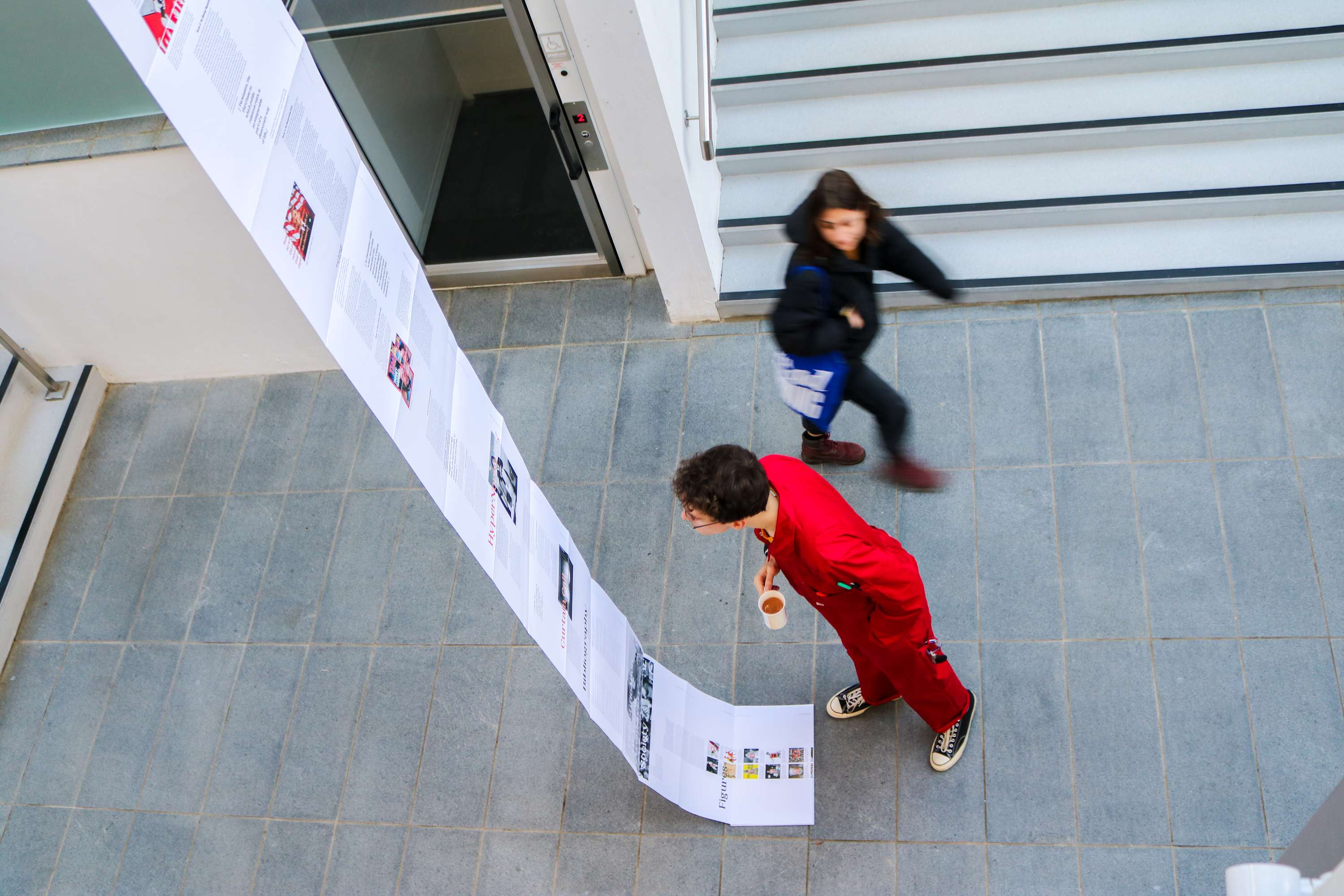 So, it's the endless scroll in paper form? by Fee Walter