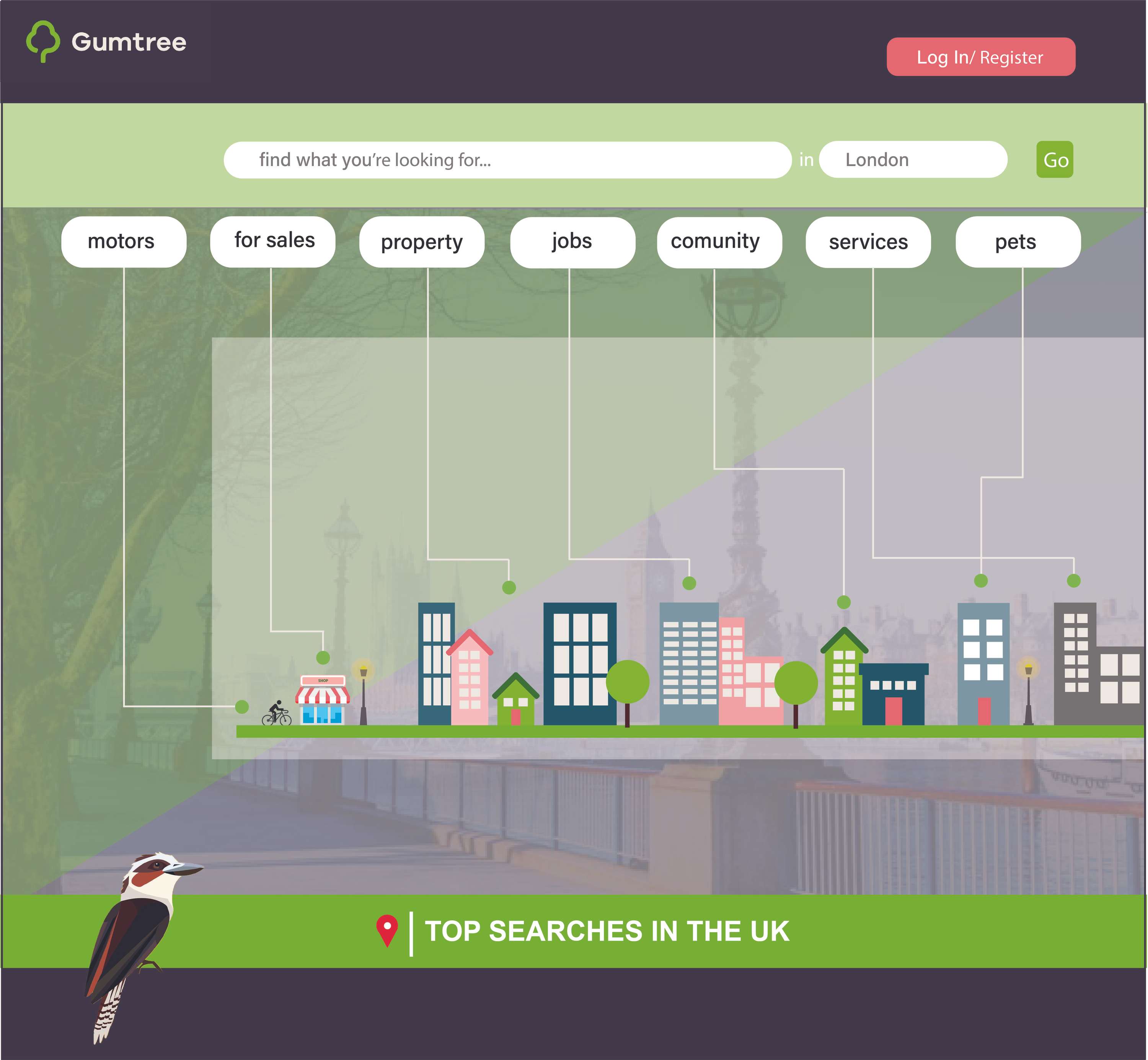 Gumtree Branding Project by Adina Bostinaru