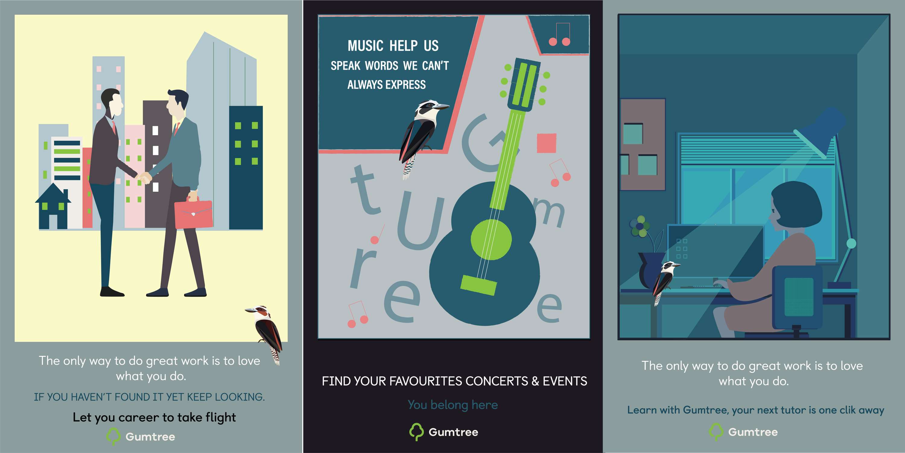 Gumtree Branding Project by Adina Bostinaru