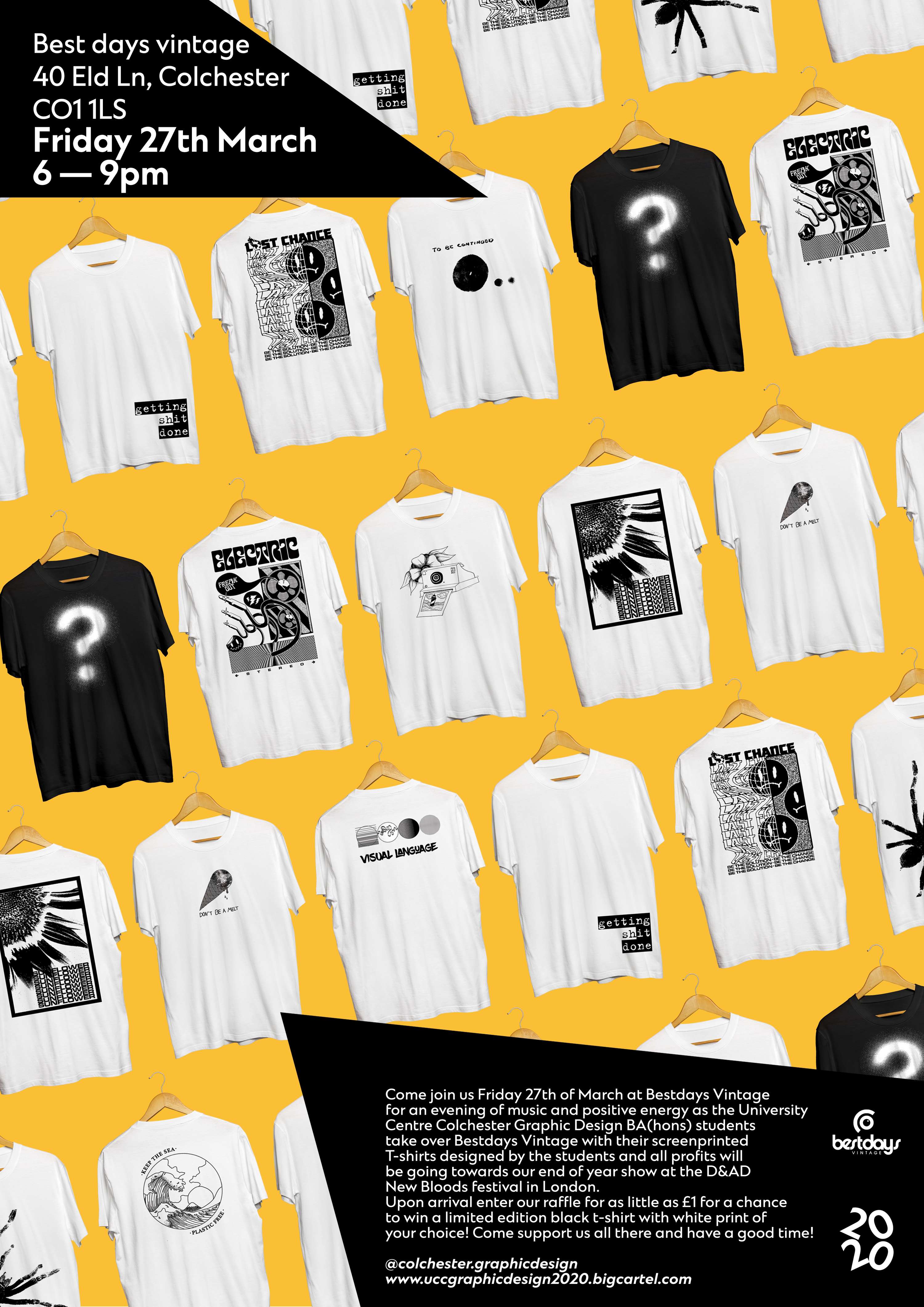 UCC Graphic Design 2020 Branding by Luke Lentell