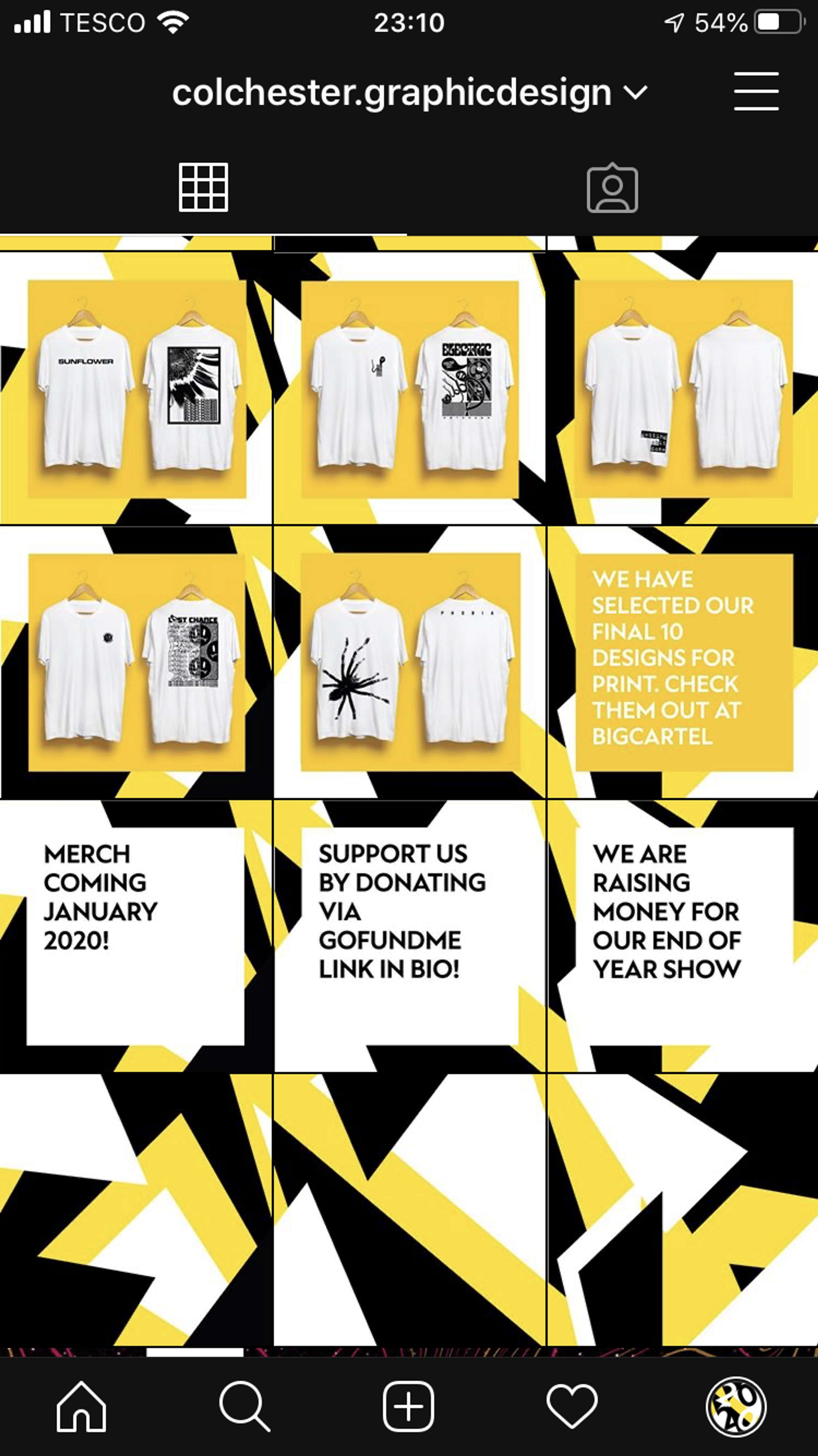 UCC Graphic Design 2020 Branding by Luke Lentell